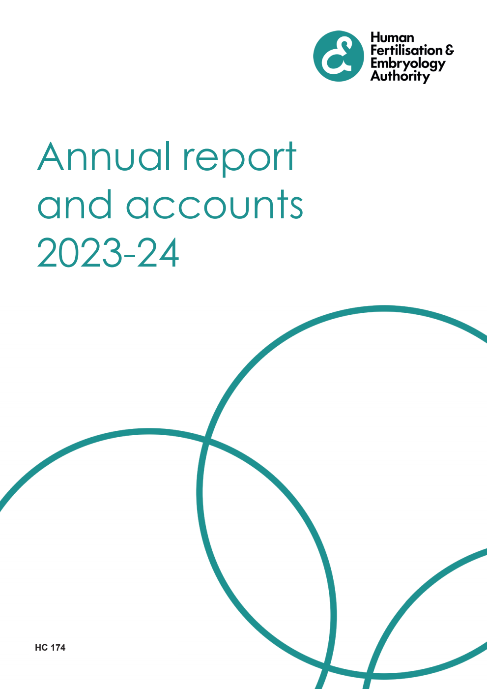 Human Fertilisation and Embryology Authority Annual report and accounts 2023-24 for the period 1 April 2023 to 31 March 2024