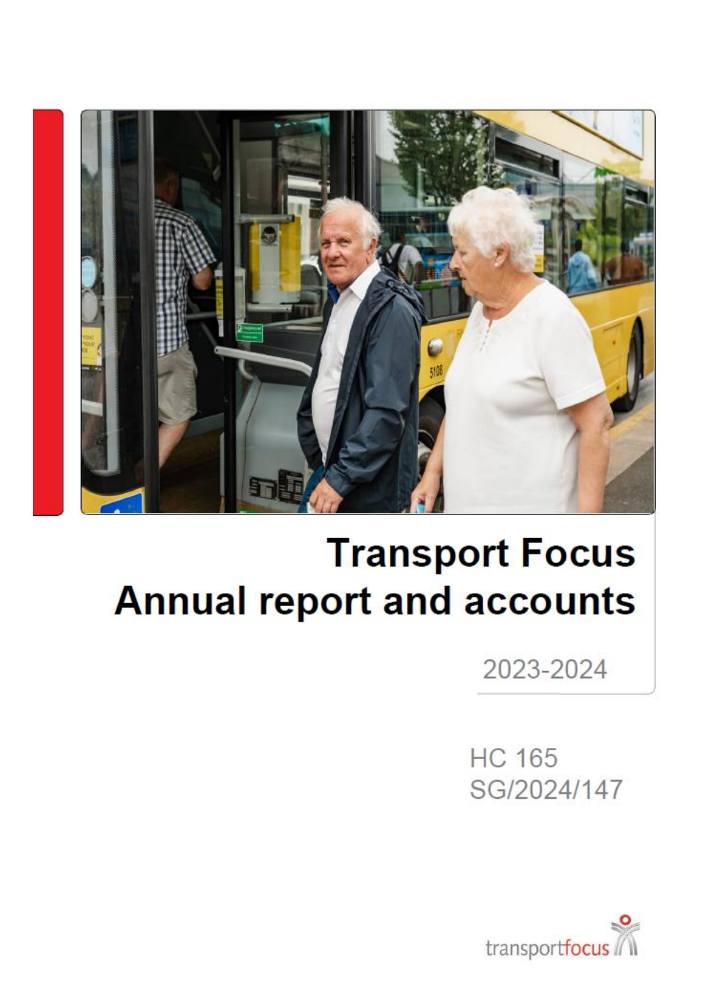 Transport Focus Annual report and accounts 2023-24 for the period 1 April 2023 to 31 March 2024