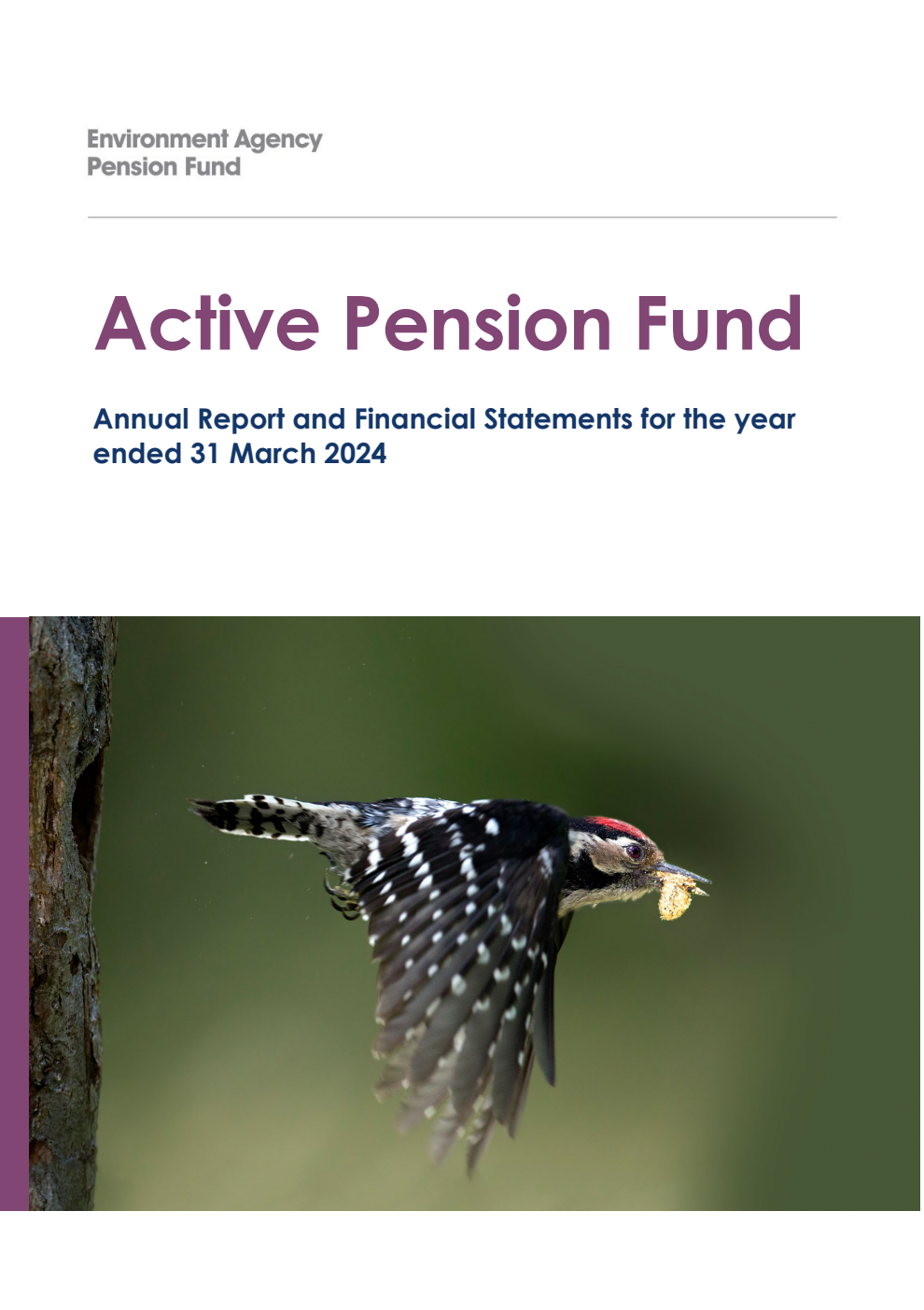 Environment Agency Active Pension Fund Annual Report and Financial Statements for the year ended 31 March 2024