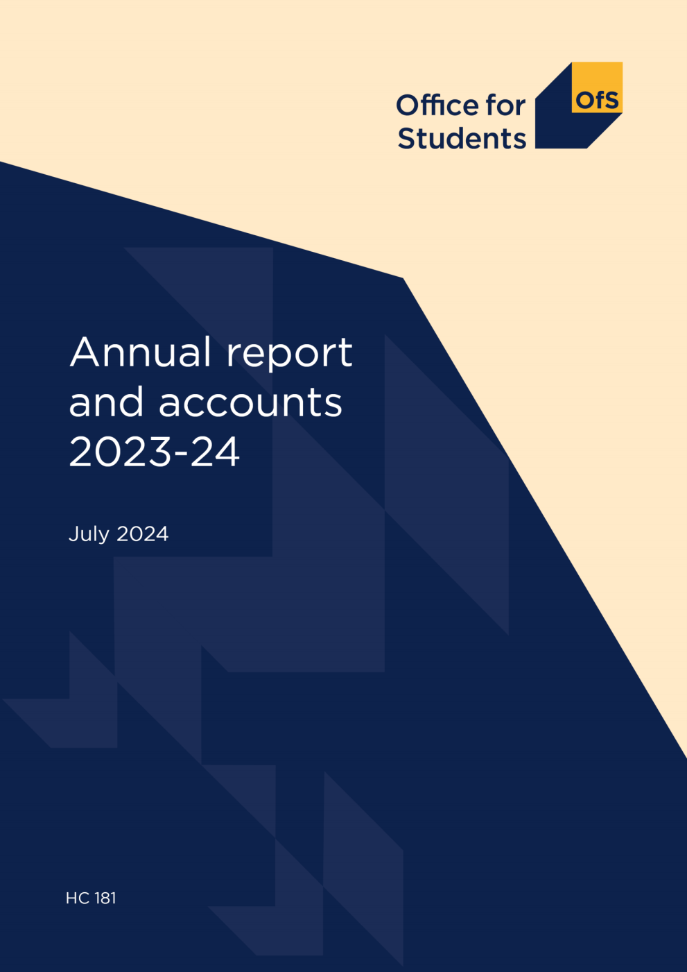 The Office for Students Annual report and accounts 2023-24 for the period 1 April 2023 to 31 March 2024