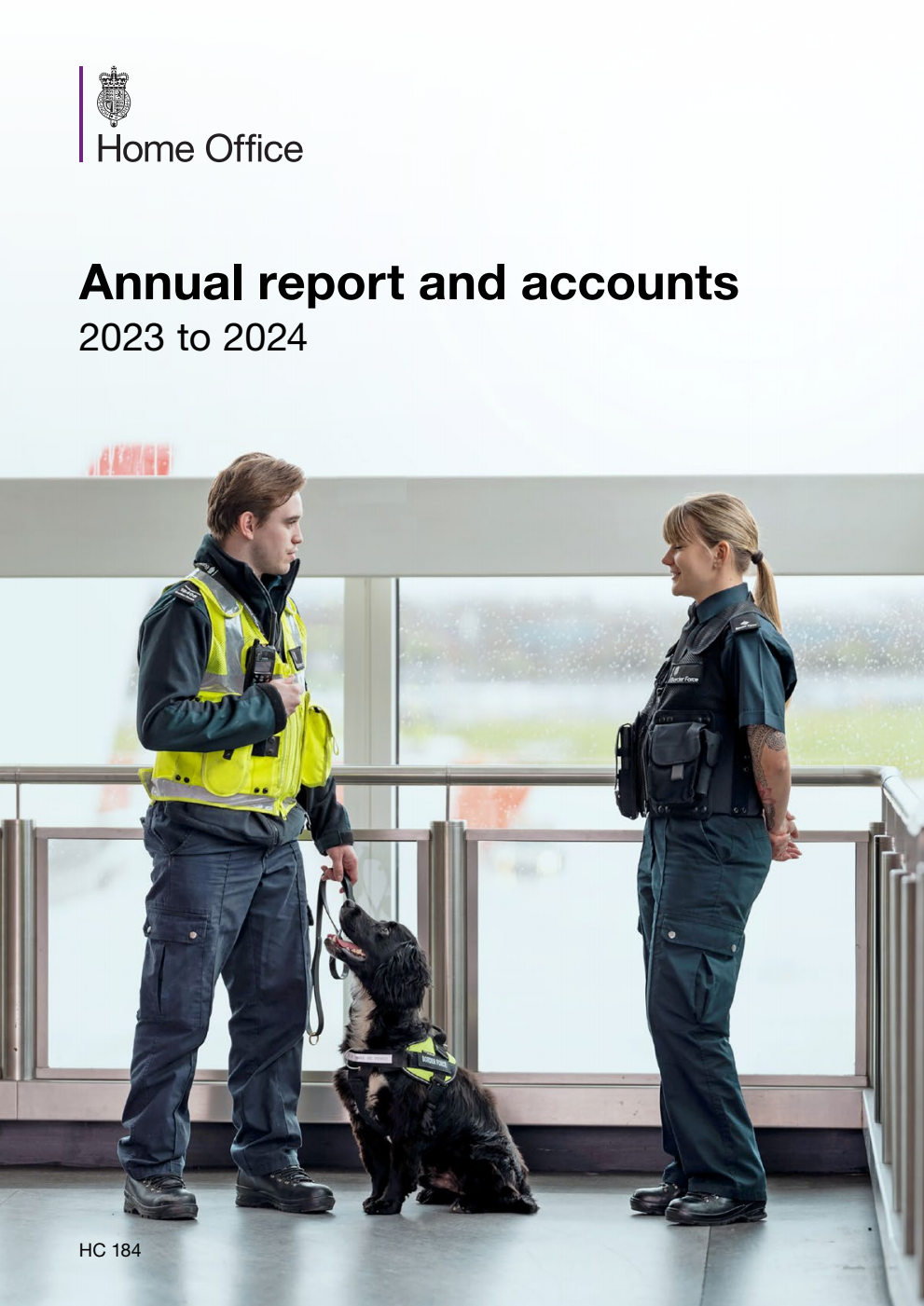 Home Office Annual Report and Accounts 2023 to 2024