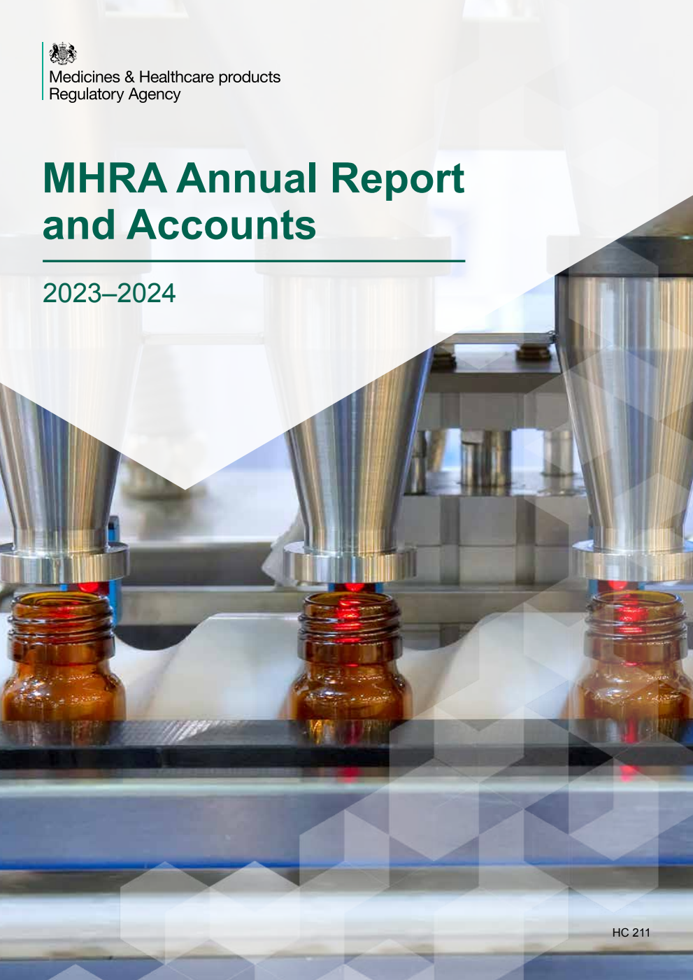 Medicines and Healthcare products Regulatory Agency Annual Report and Accounts 2023/24 for the period from 1 April 2023 to 31 March 2024