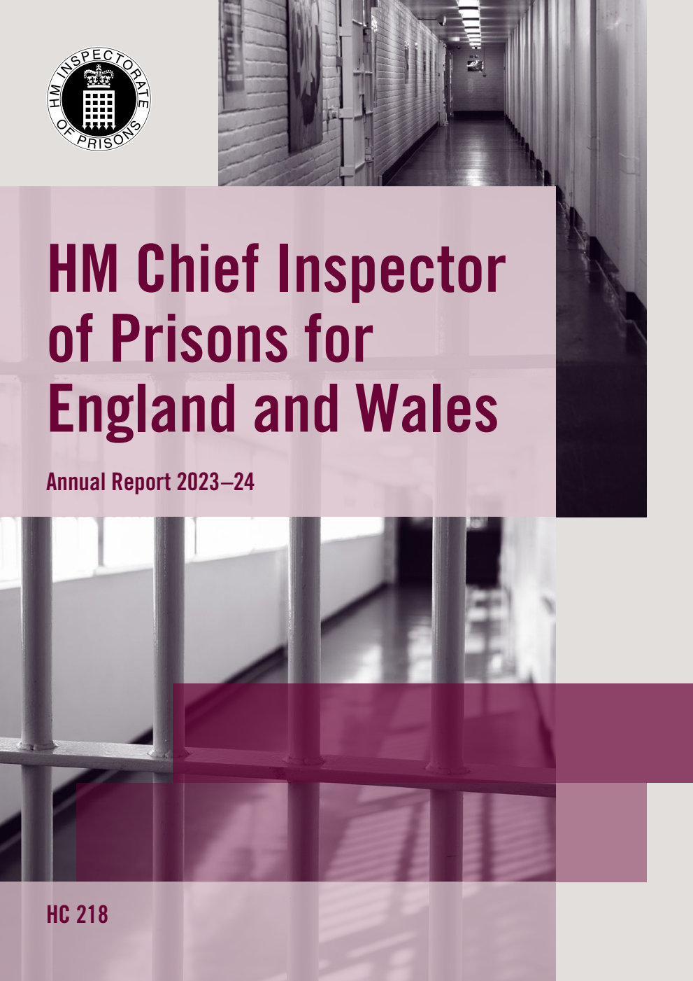 HM Chief Inspector of Prisons for England and Wales Annual Report 2023–24 for the period 1 April 2023 to 31 March 2024