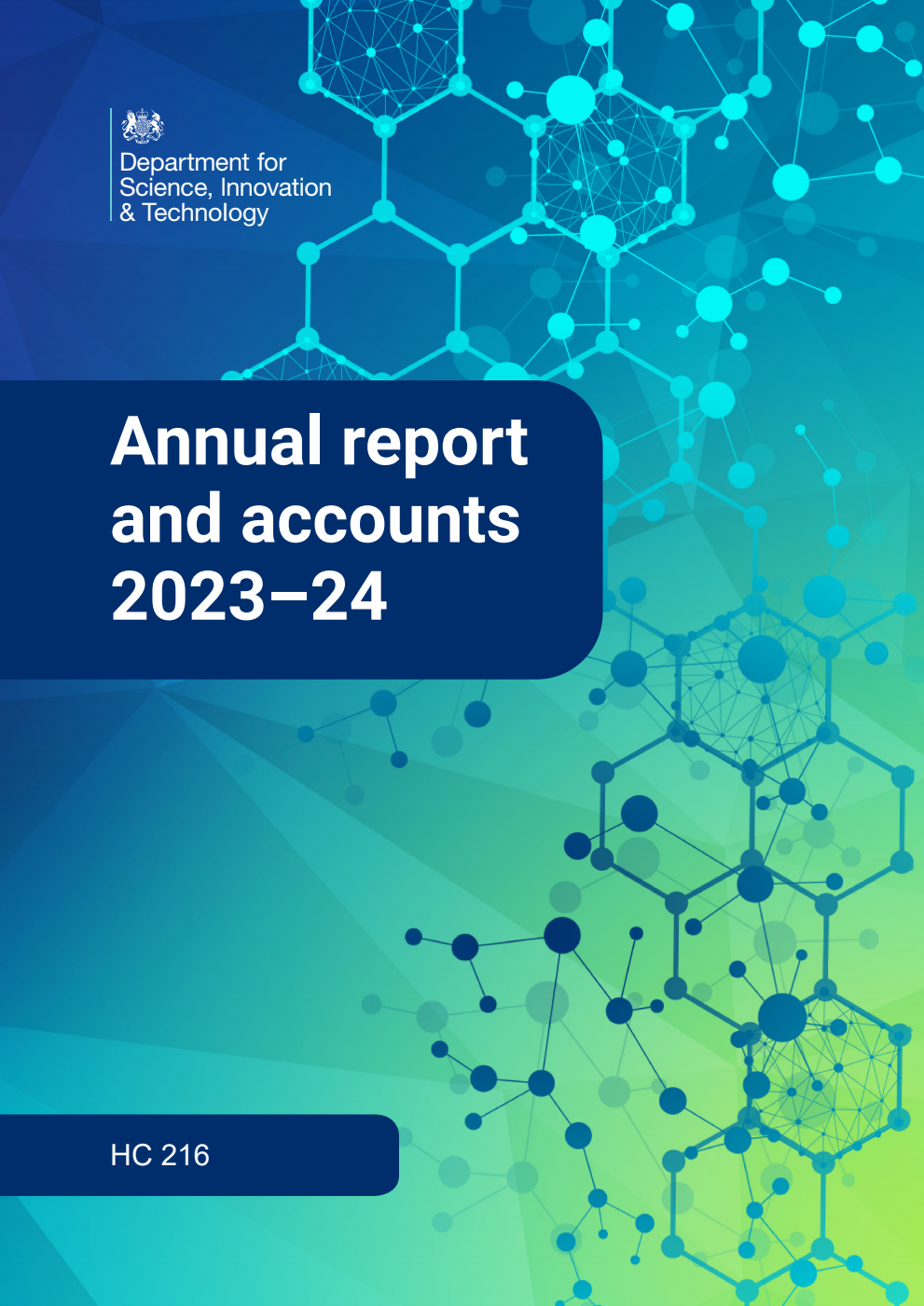 Department for Science, Innovation and Technology Annual report and accounts 2023–24
