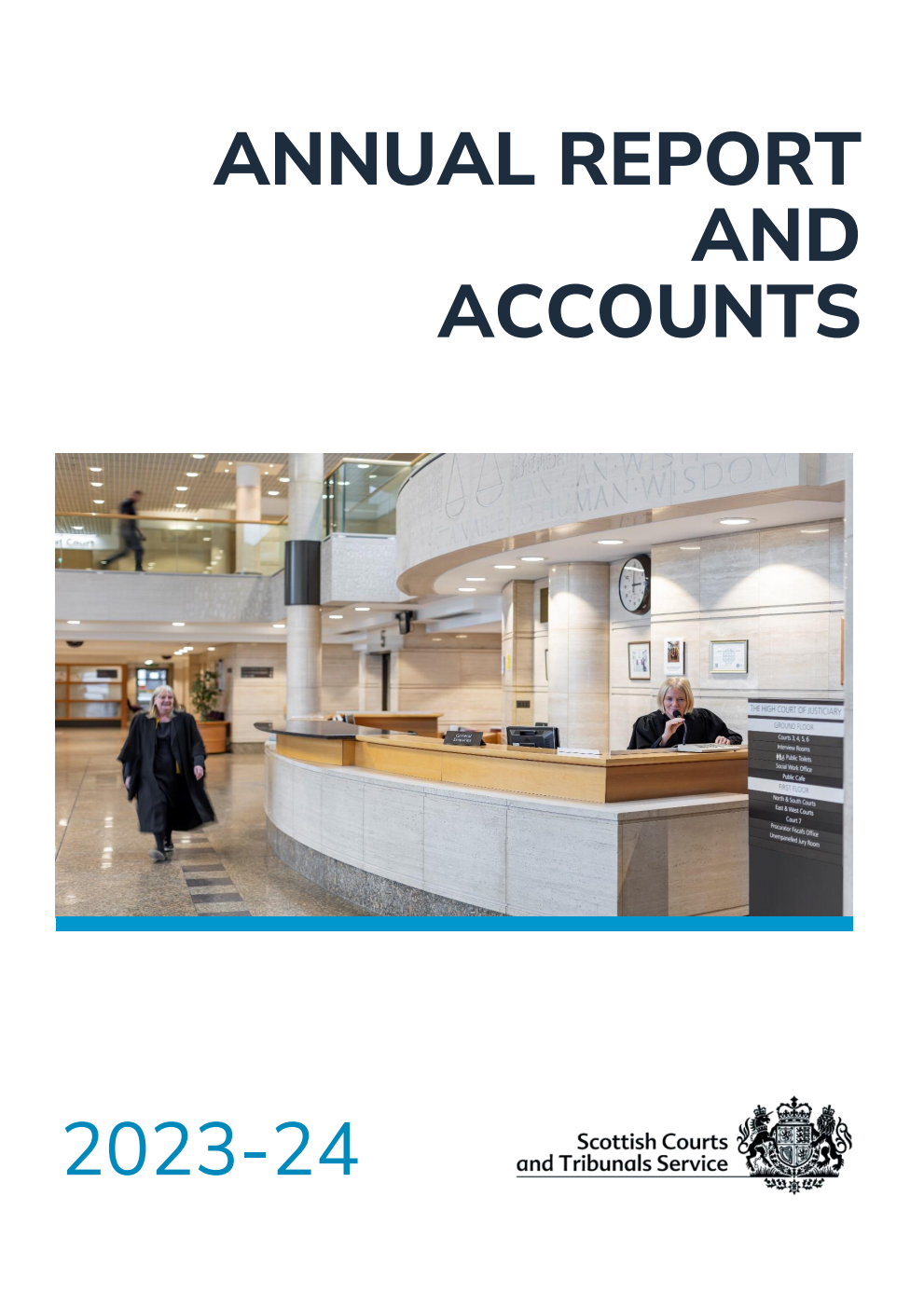 Scottish Courts and Tribunals Service Annual Report and Accounts 2023-24