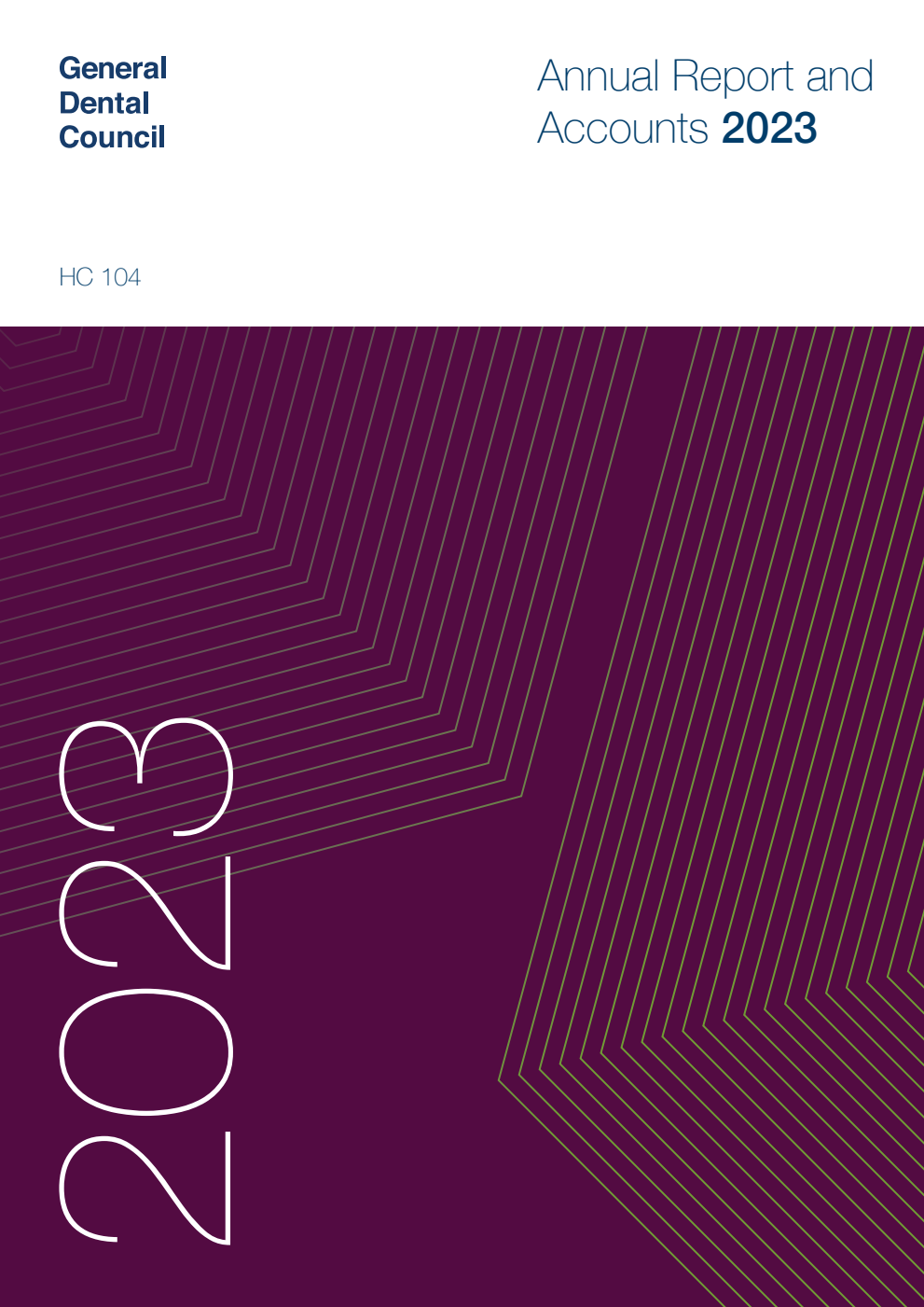 General Dental Council Annual Report and Accounts 2023