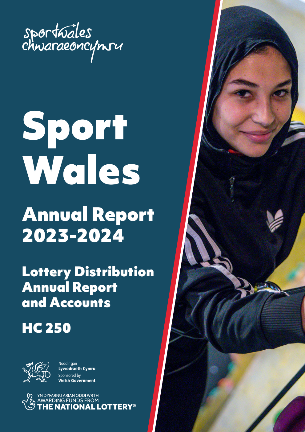 Sport Wales Annual Report 2023-2024. Sports Council for Wales Lottery Distribution Account 2023-24