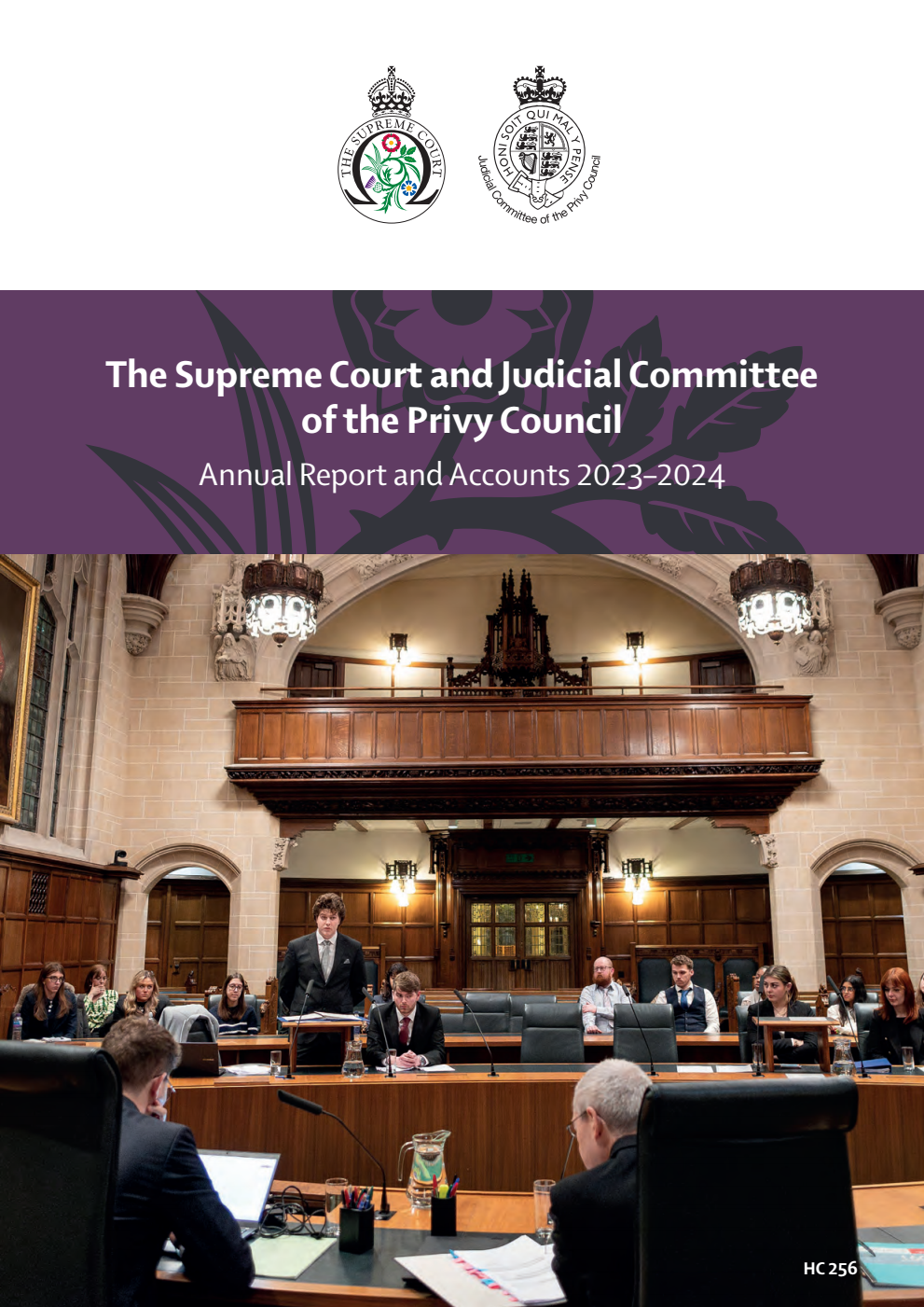 The Supreme Court and Judicial Committee of the Privy Council Annual Report and Accounts 2023-2024