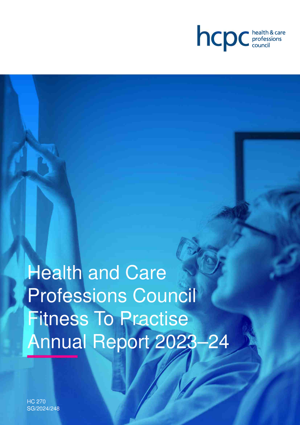 Health and Care Professions Council Fitness To Practise Annual Report 2023–24
