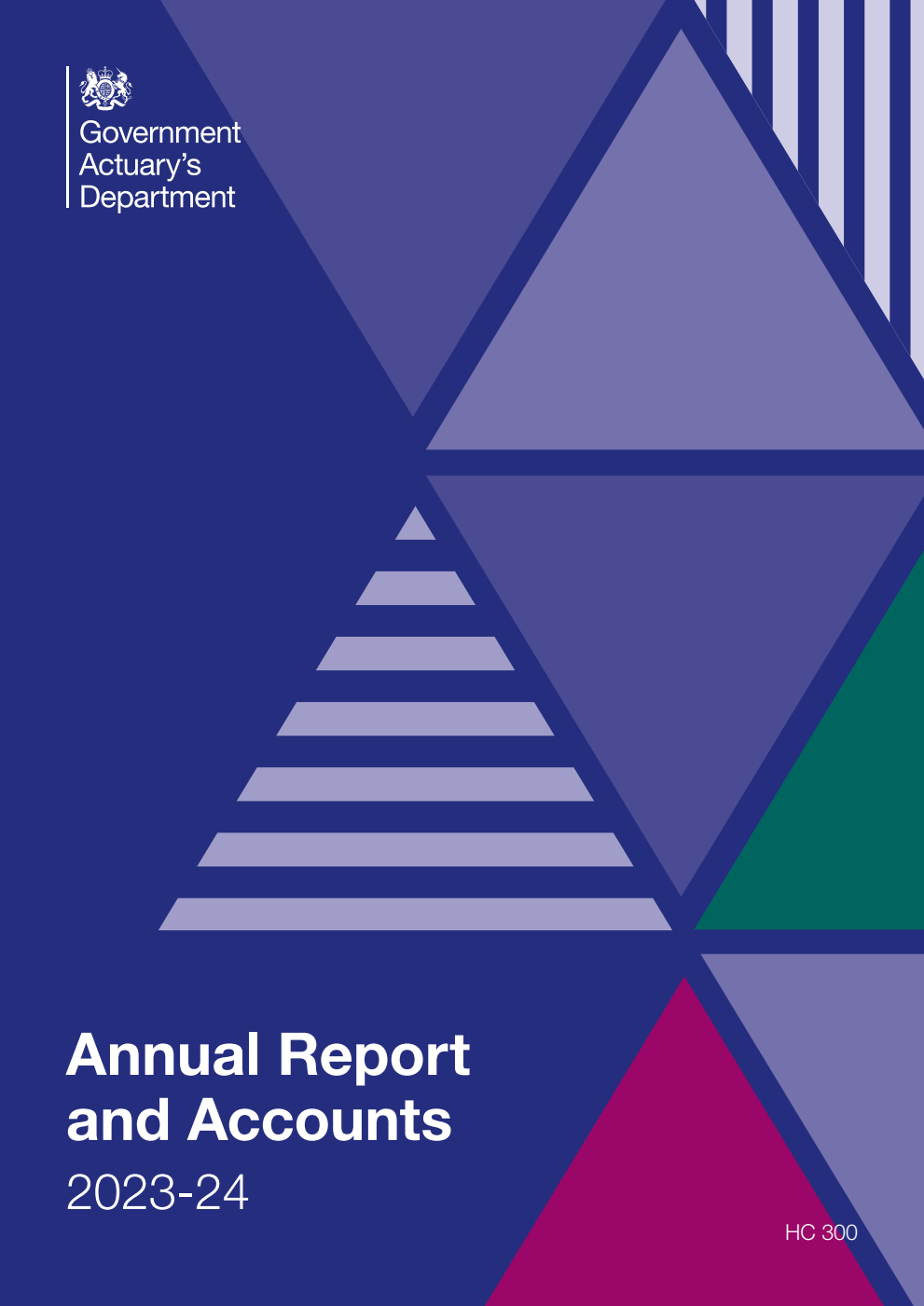 Government Actuary’s Department Annual Report and Accounts 2023-24 (for the year ended 31 March 2024)