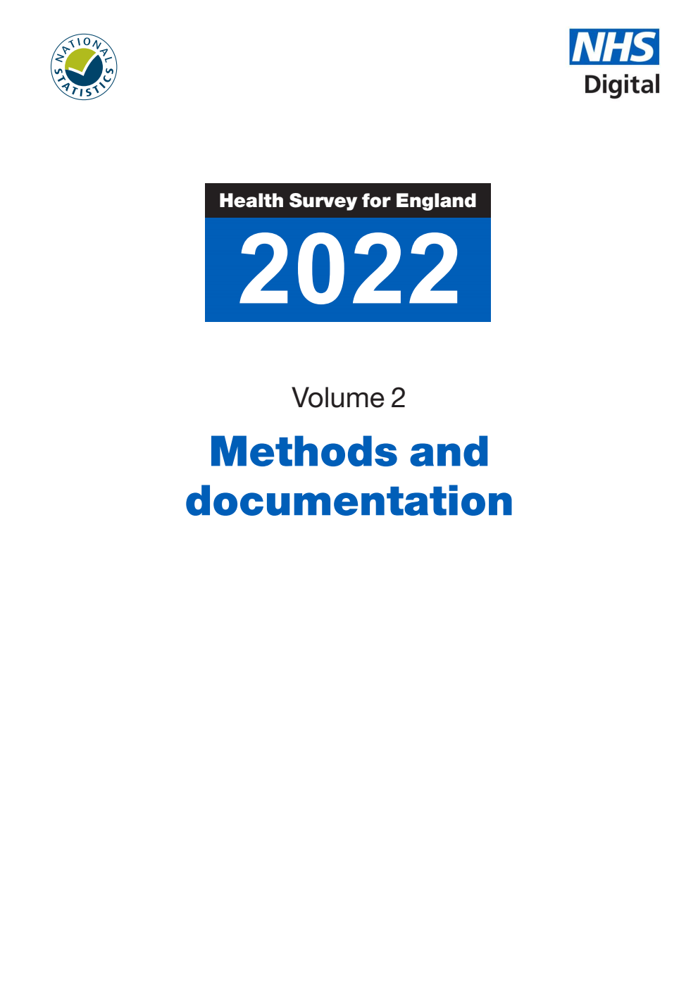 Health Survey for England 2022. Volume 2 Methods and documentation