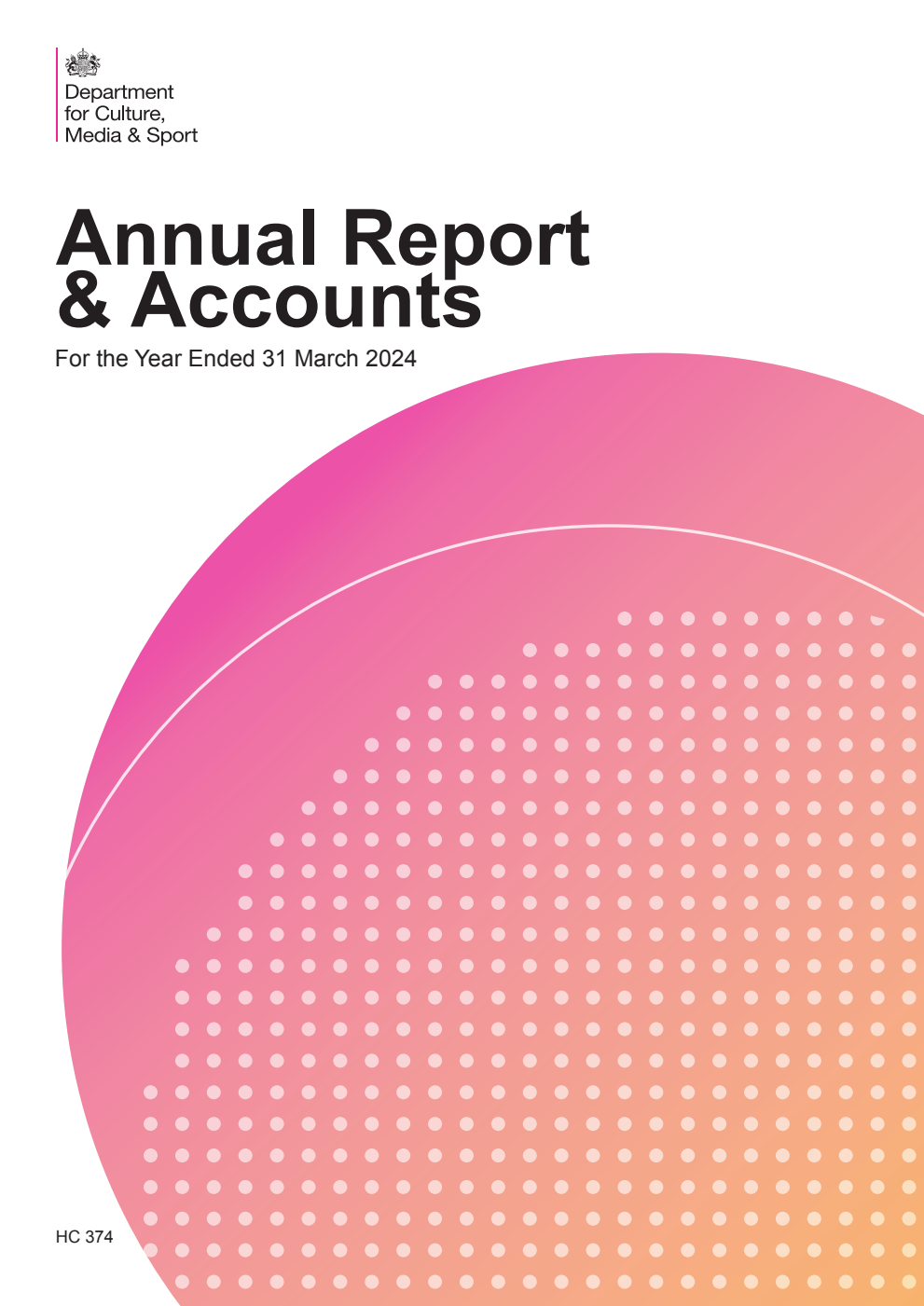 Department for Culture, Media and Sport Annual Report and Accounts for the year ended 31 March 2024