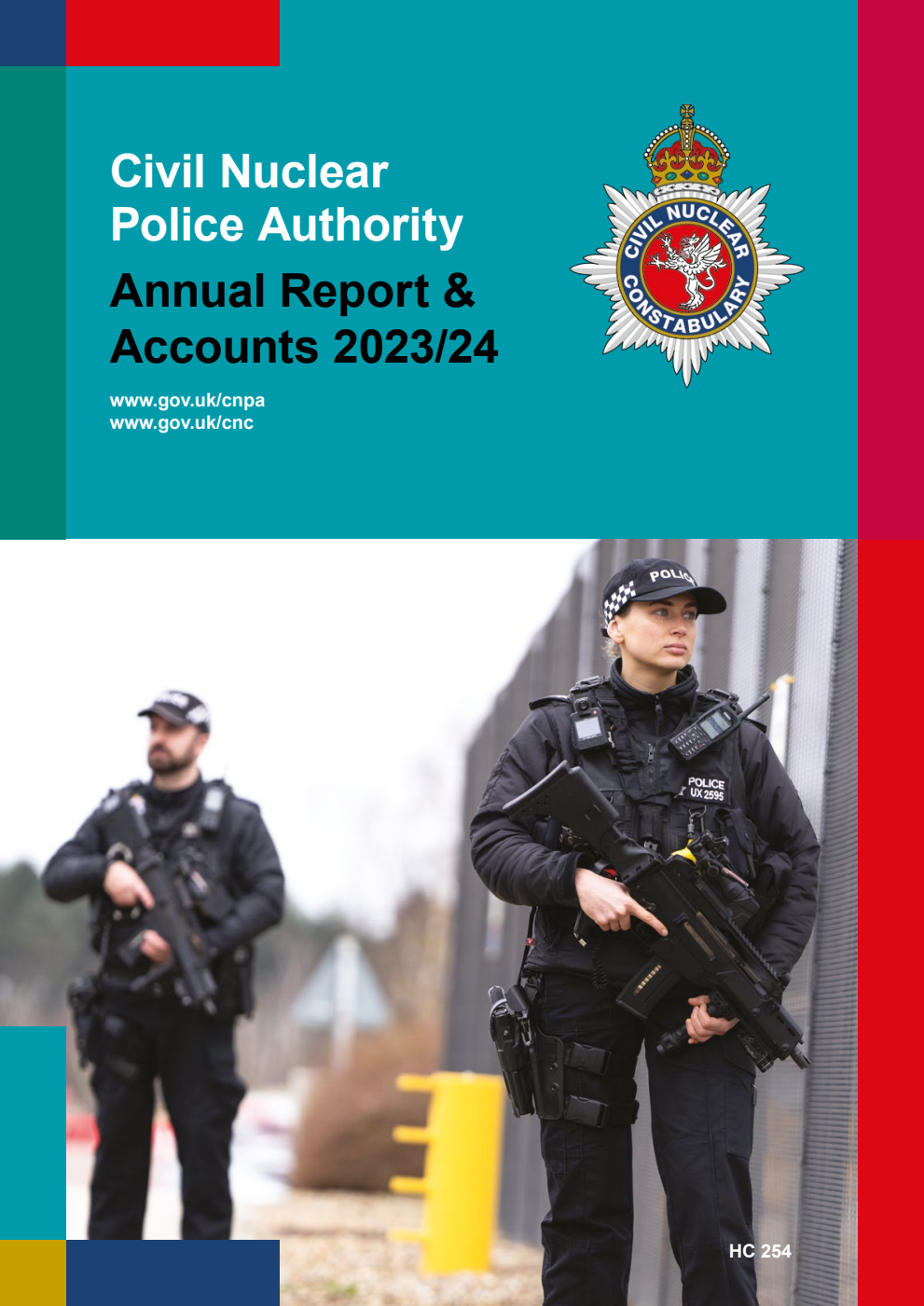 Civil Nuclear Police Authority Annual Report & Accounts 2023/24 for the period 31 March 2023 to 1 April 2024