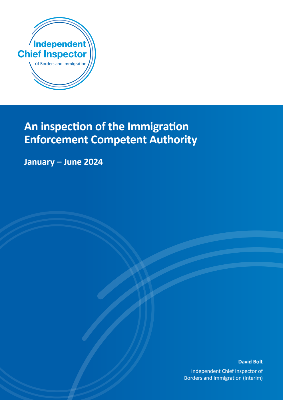An inspection of the Immigration Enforcement Competent Authority January – June 2024