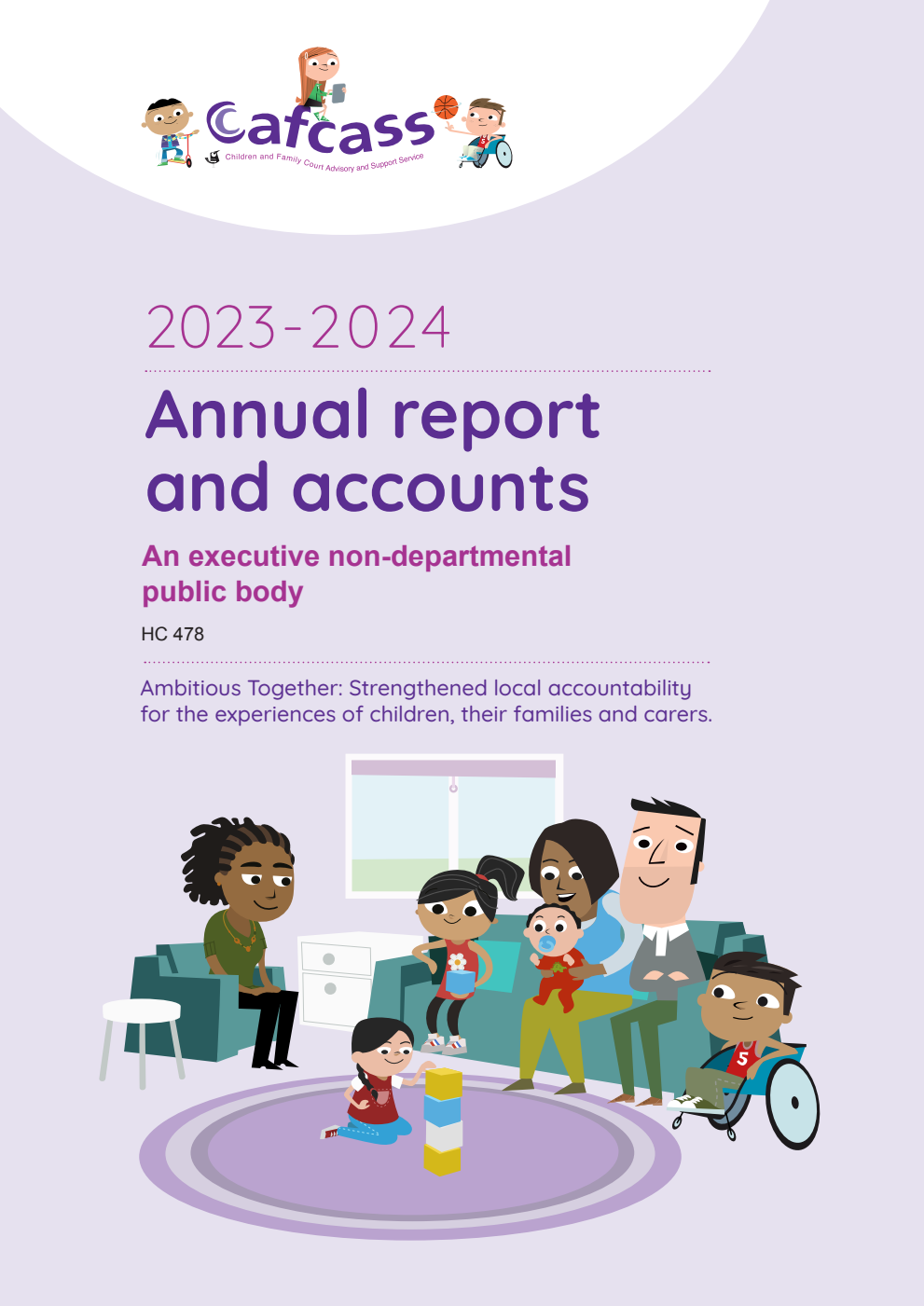 Children and Family Court Advisory and Support Service Annual Report and Accounts 2023-24 for the period 1 April 2023 to 31 March 2024