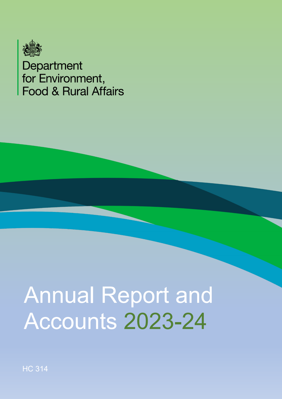 Department for Environment, Food and Rural Affairs Annual Report and Accounts 2023-24 for the year ended 31 March 2024