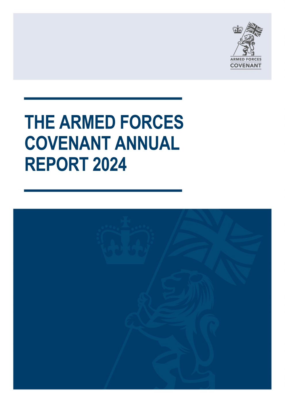 The Armed Forces Covenant Annual Report 2024