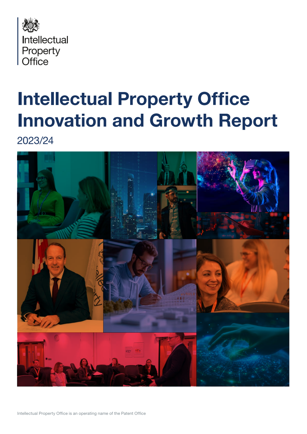The Patent Office Innovation and Growth Report for the period 1 April 2023 to 31 March 2024