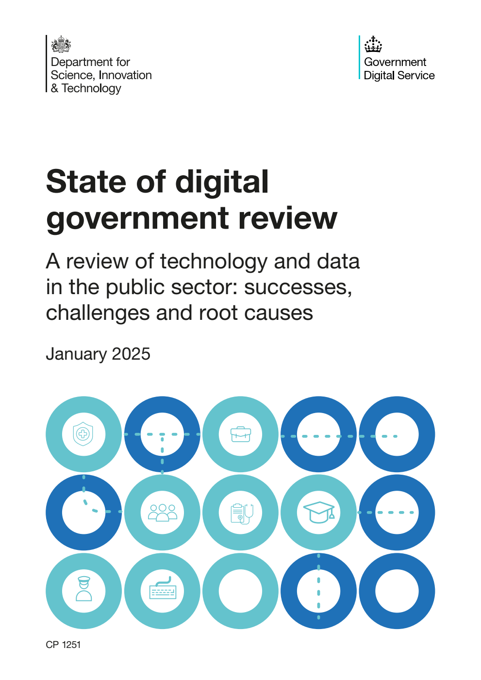 State of digital government review. A review of technology and data in the public sector: successes, challenges and root causes