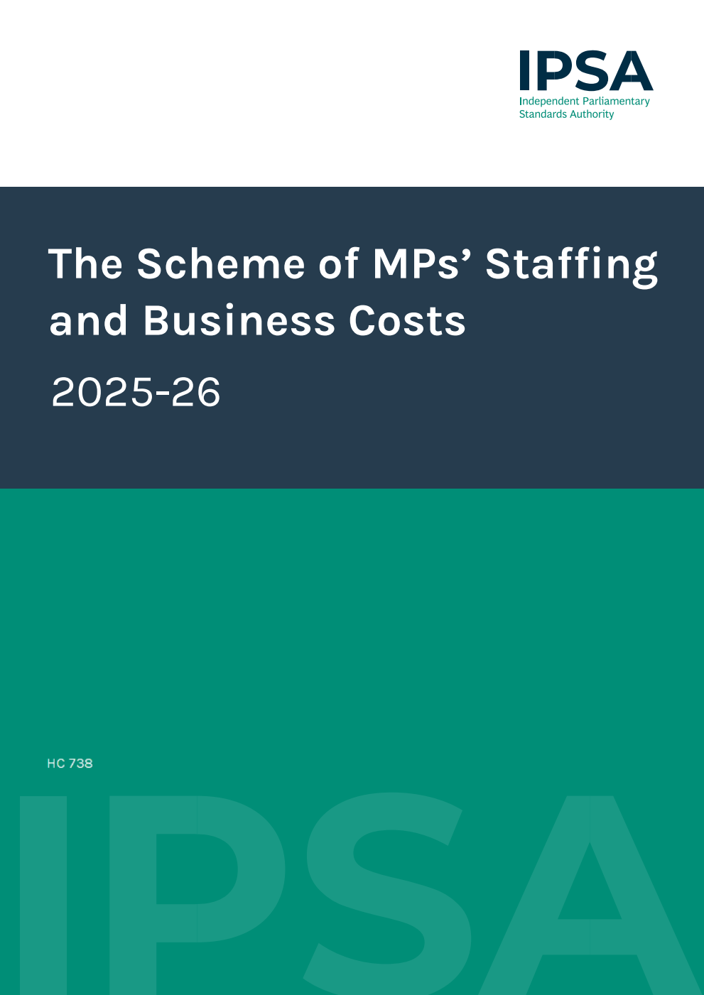 The Scheme of MPs’ Staffing and Business Costs 2025-26 18th Edition