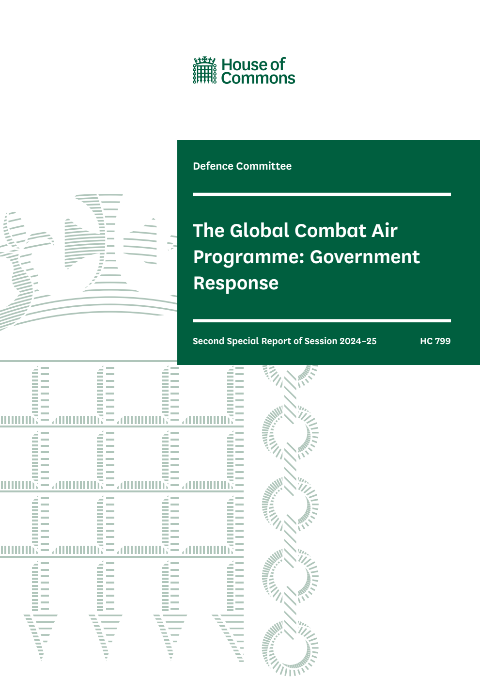 Defence Committee 2nd Special Report. The Global Combat Air Programme: Government Response