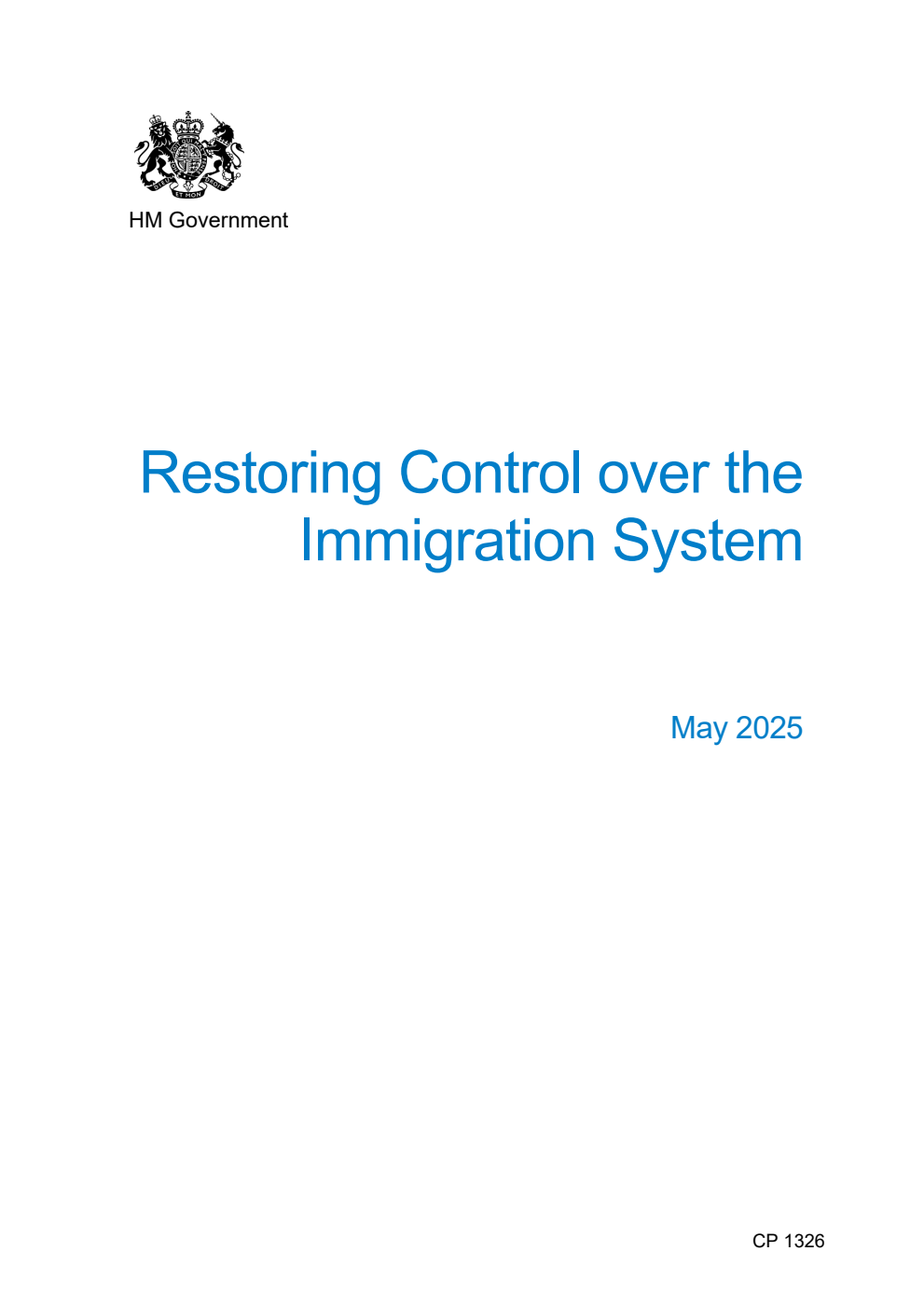 Restoring Control over the Immigration System