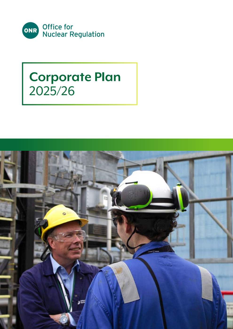 Office for Nuclear Regulation Corporate Plan 2025/26