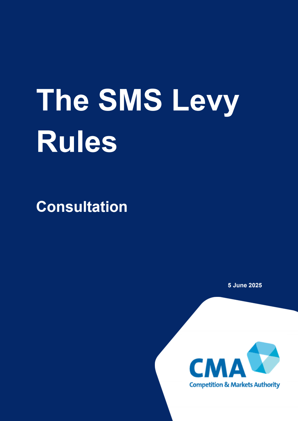 The SMS Levy Rules consultation