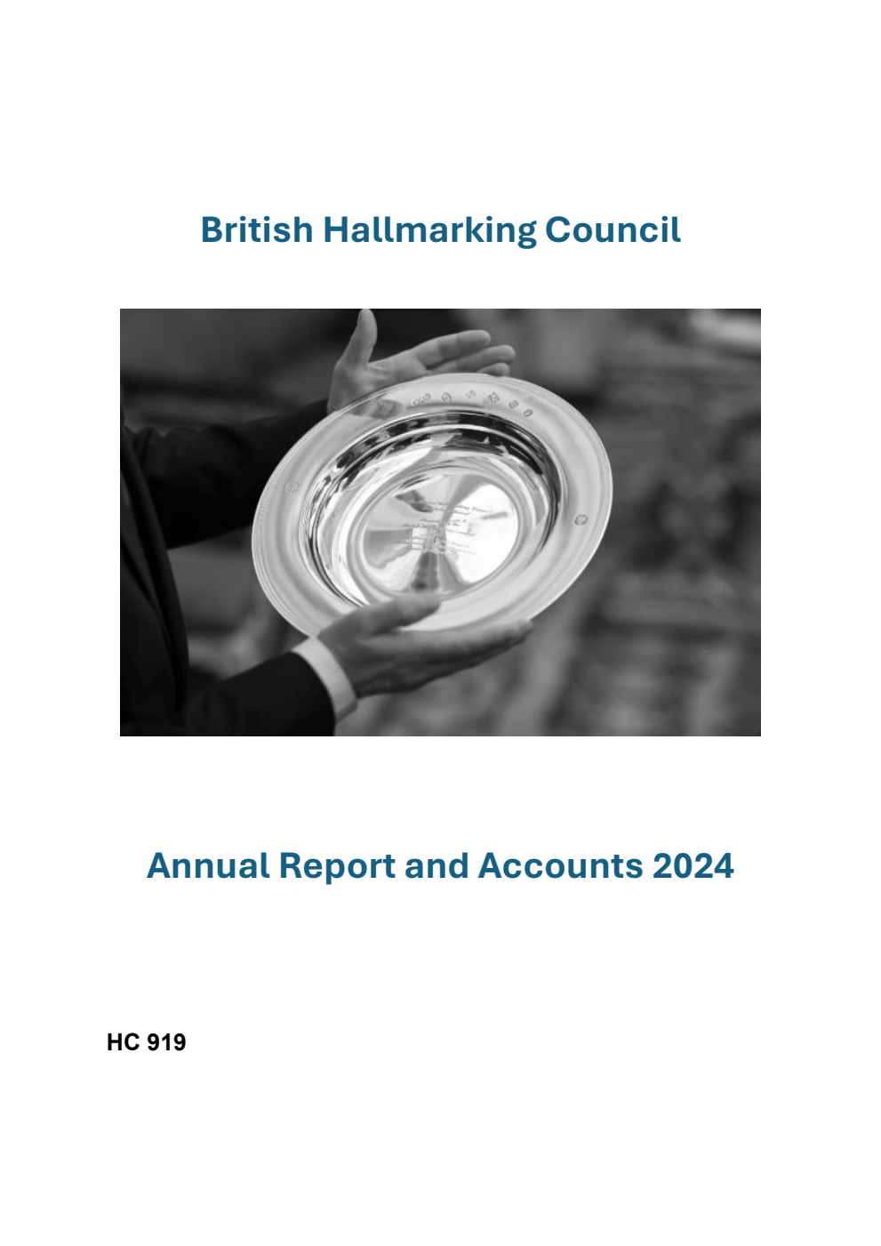 British Hallmarking Council Annual Report and Accounts 2024