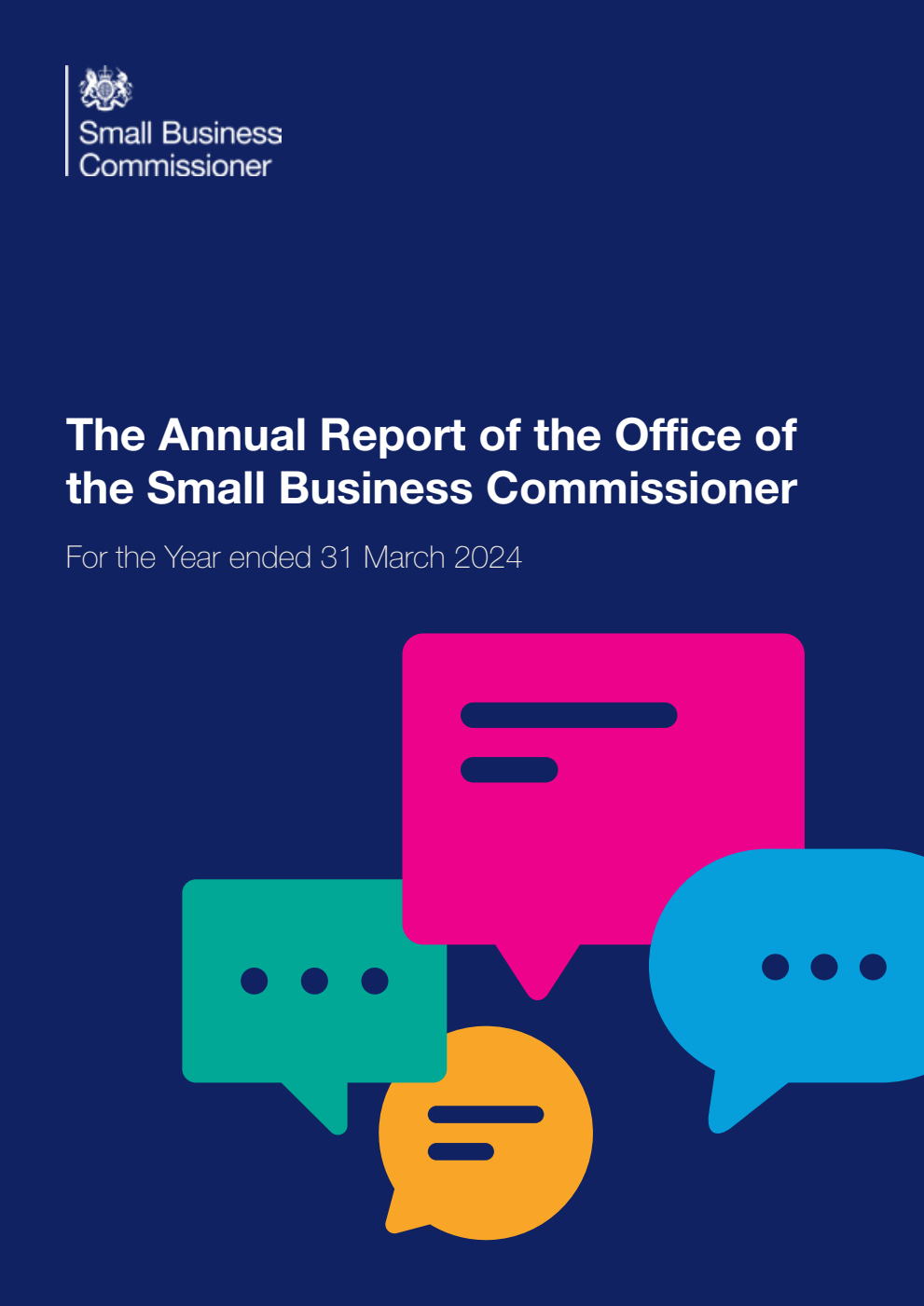 The Office of the Small Business Commissioner Annual Report and Accounts for the year ended 31 March 2024