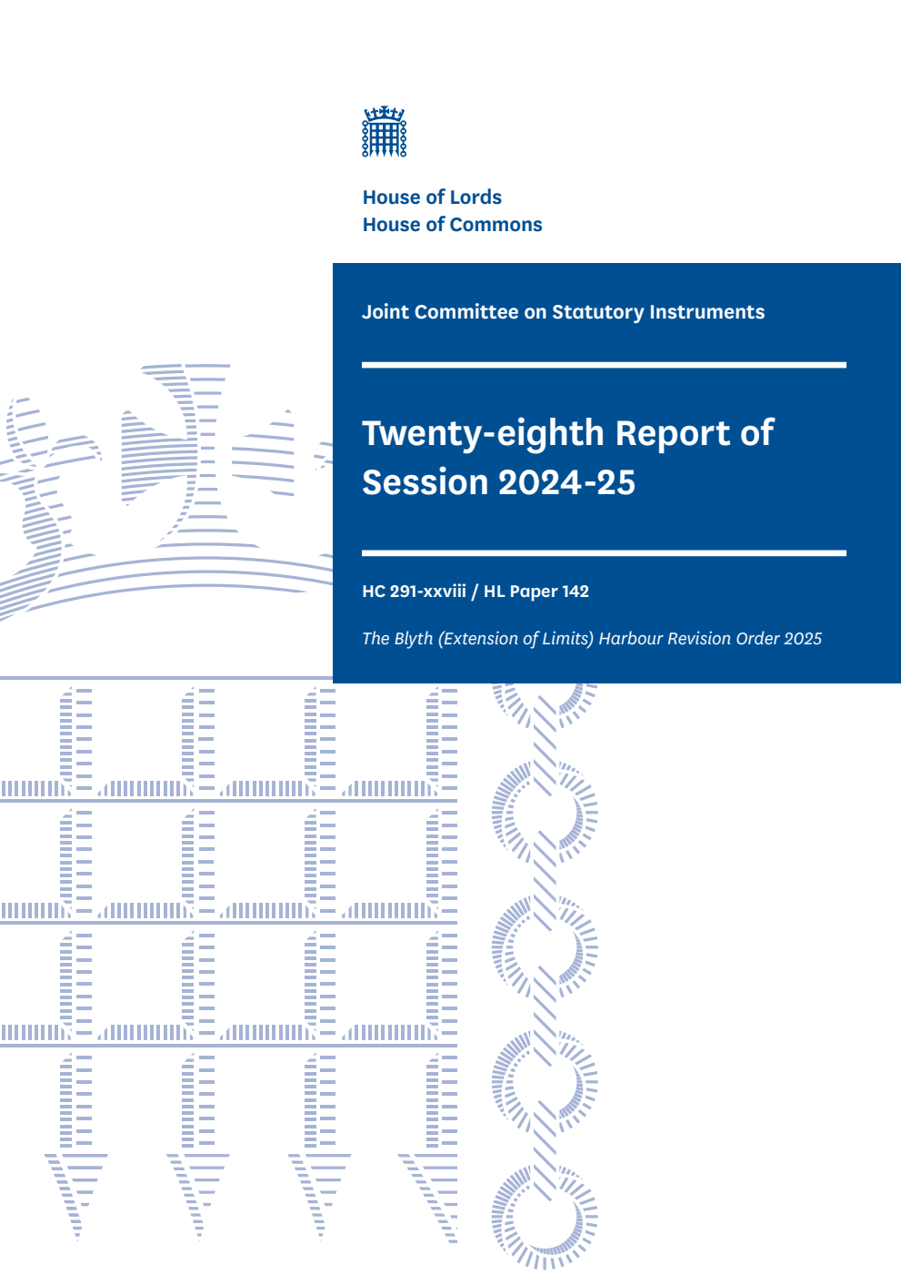 Joint Committee on Statutory Instruments 28th Report of Session 2024-25