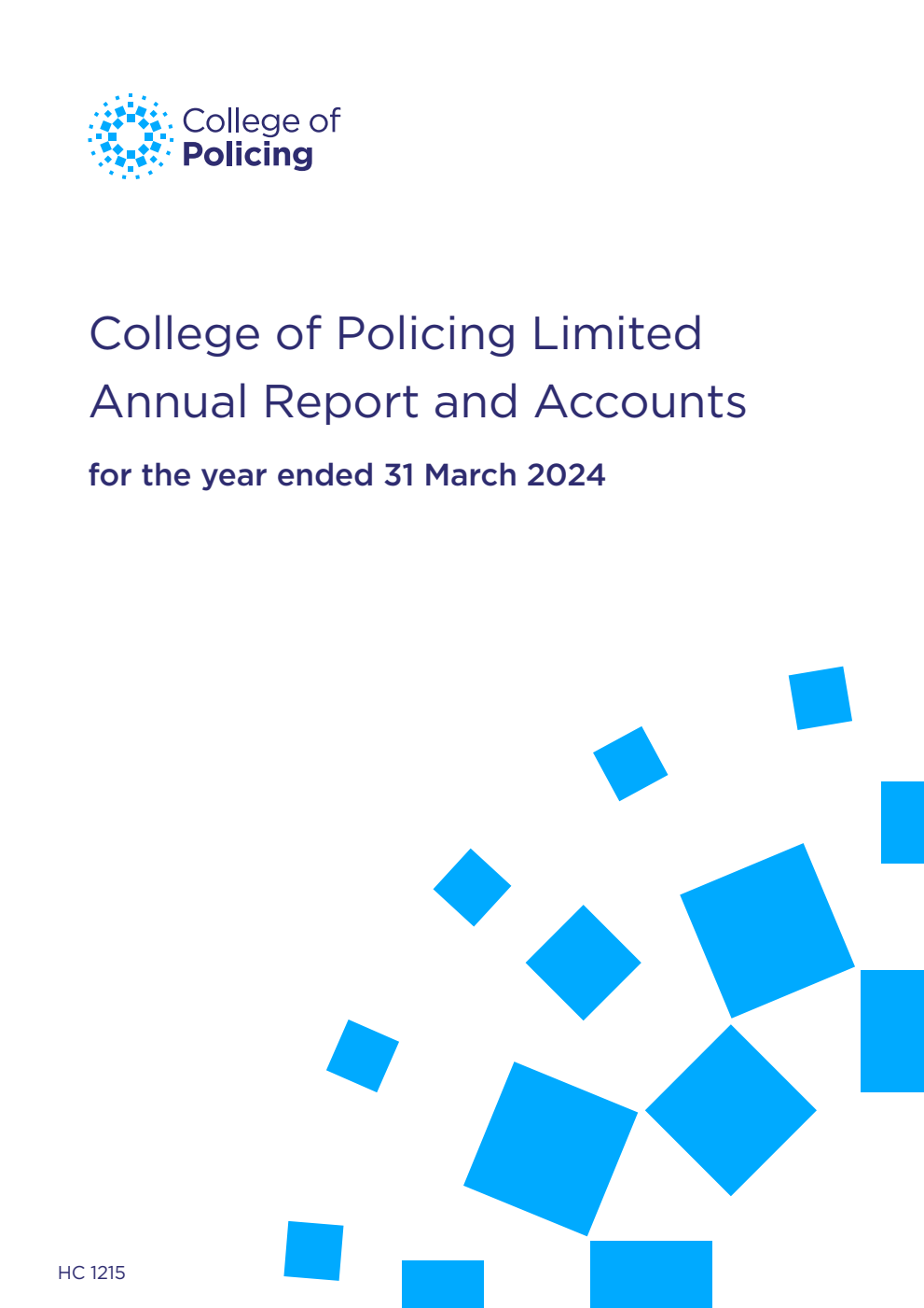 College of Policing Limited Annual Report and Accounts for the year ended 31 March 2024