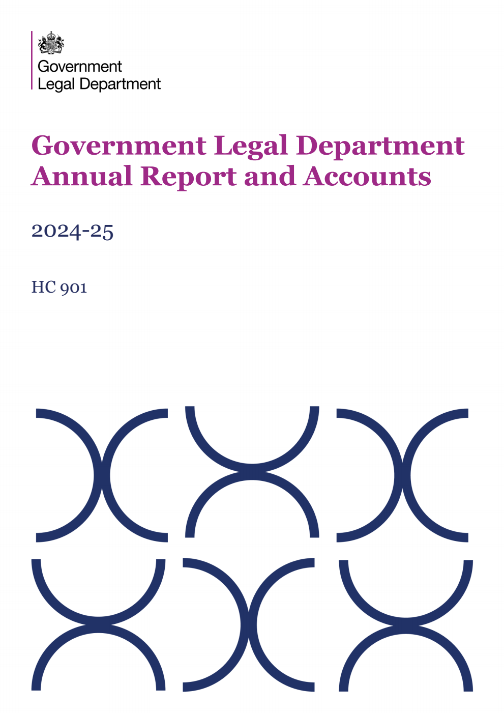 Government Legal Department Annual Report and Accounts 2024-25 for the year ended 31 March 2025
