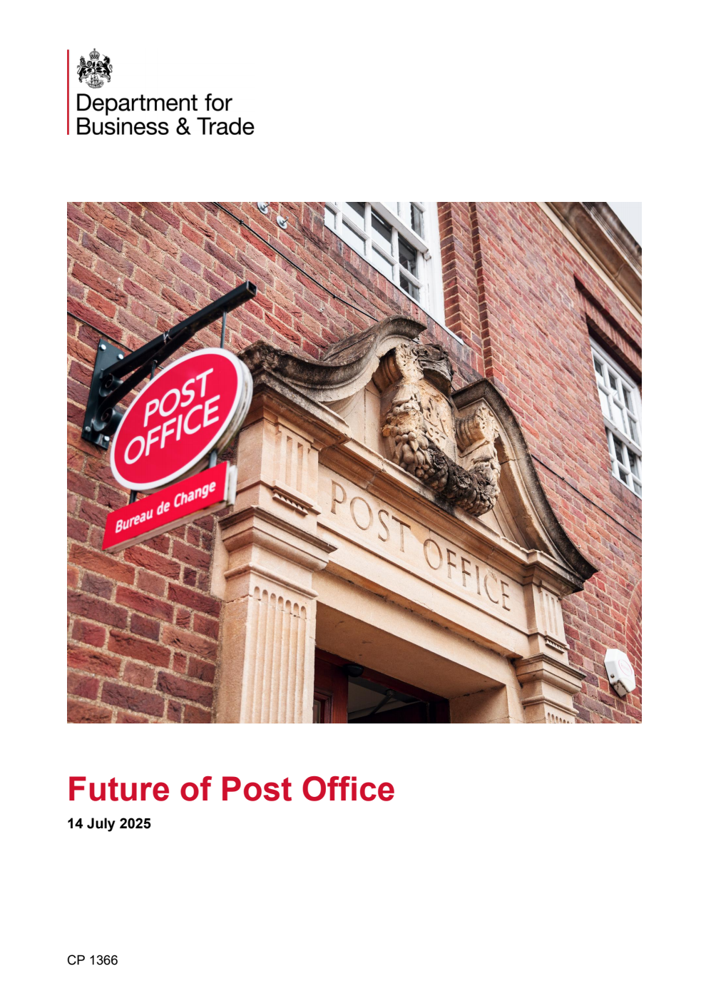 Future of Post Office