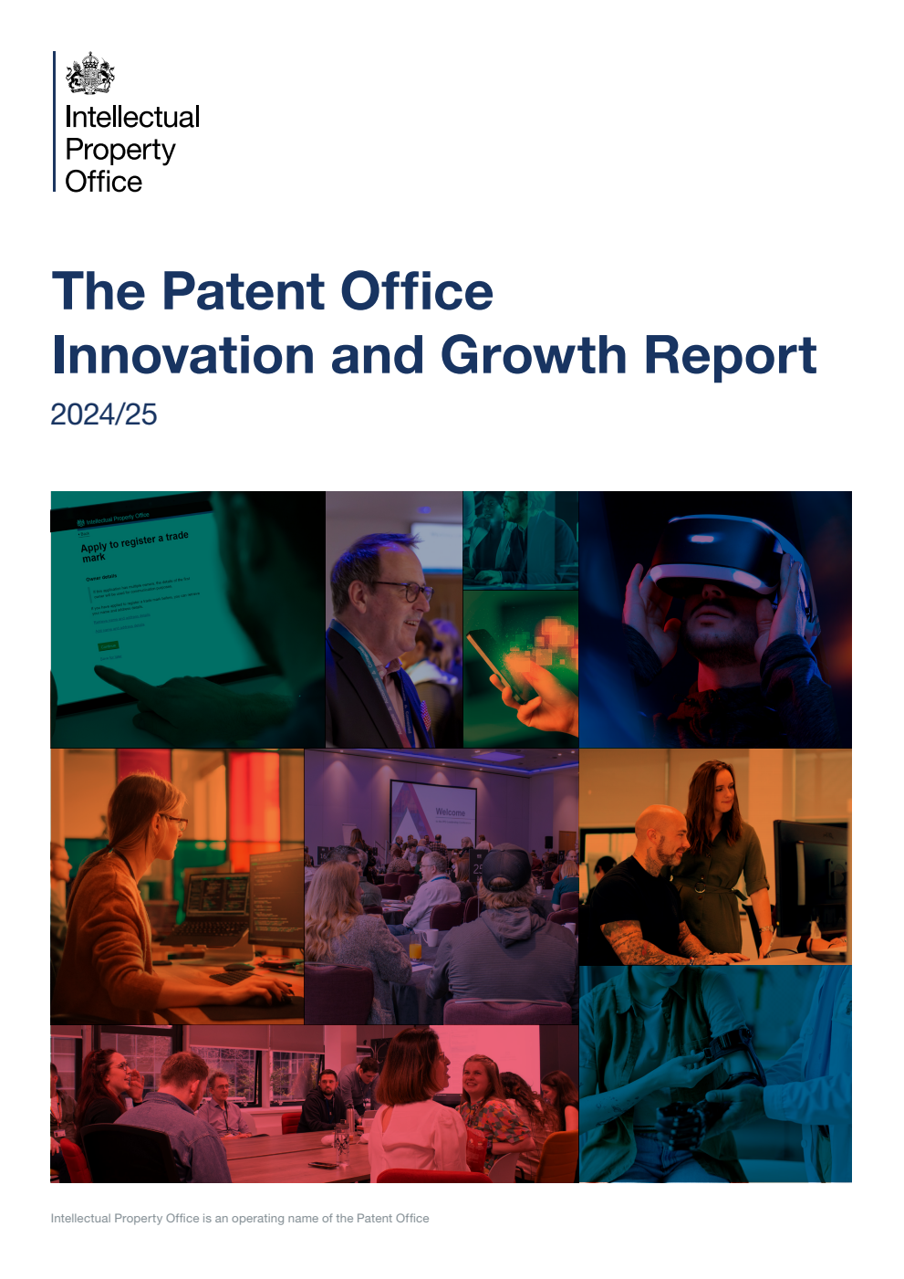 The Patent Office Innovation and Growth Report 2024/25 for the period 1 April 2024 to 31 March 2025
