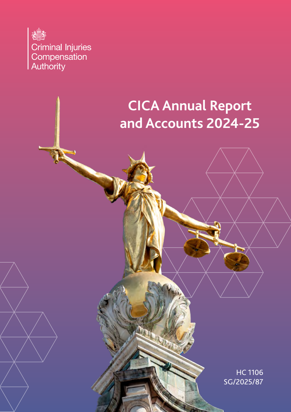 Criminal Injuries Compensation Authority Annual Report and Accounts 2024–25