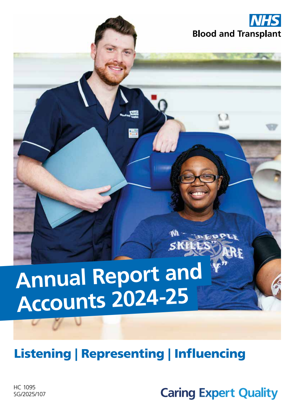 NHS Blood and Transplant Annual Report and Accounts 2024-25