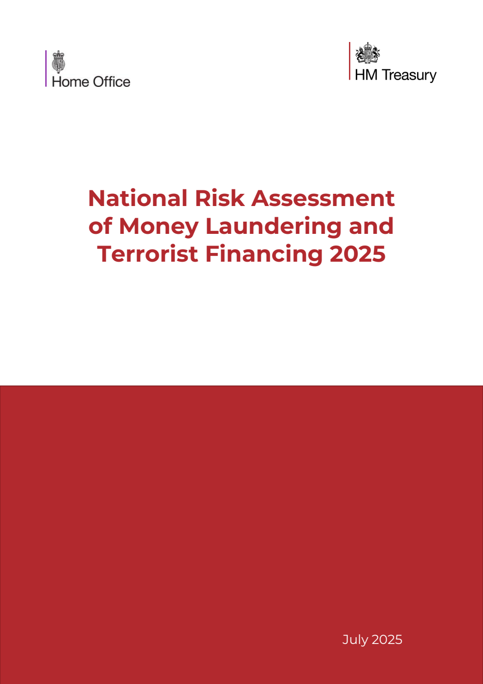 National Risk Assessment of Money Laundering and Terrorist Financing 2025