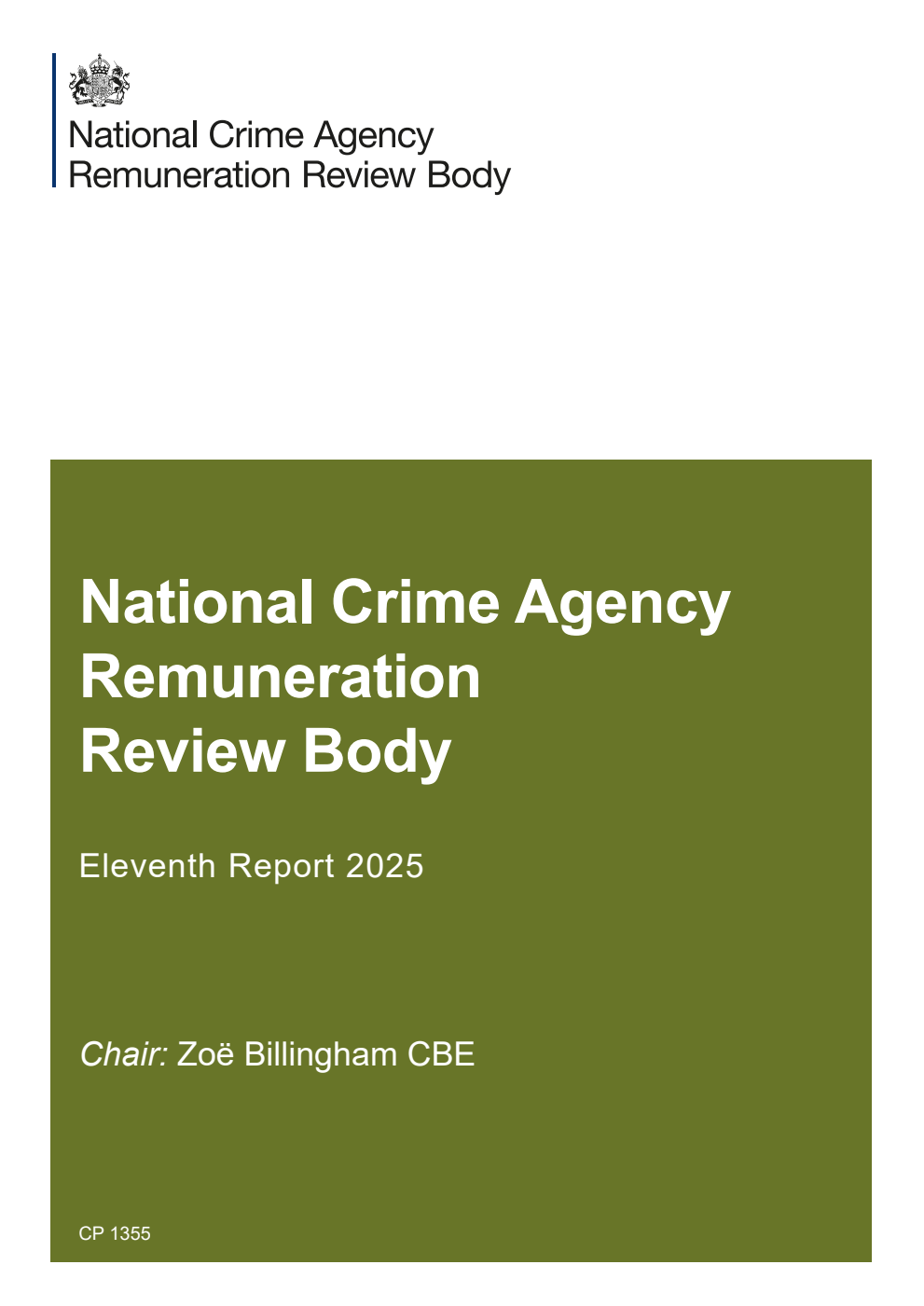 National Crime Agency Remuneration Review Body Eleventh Report 2025