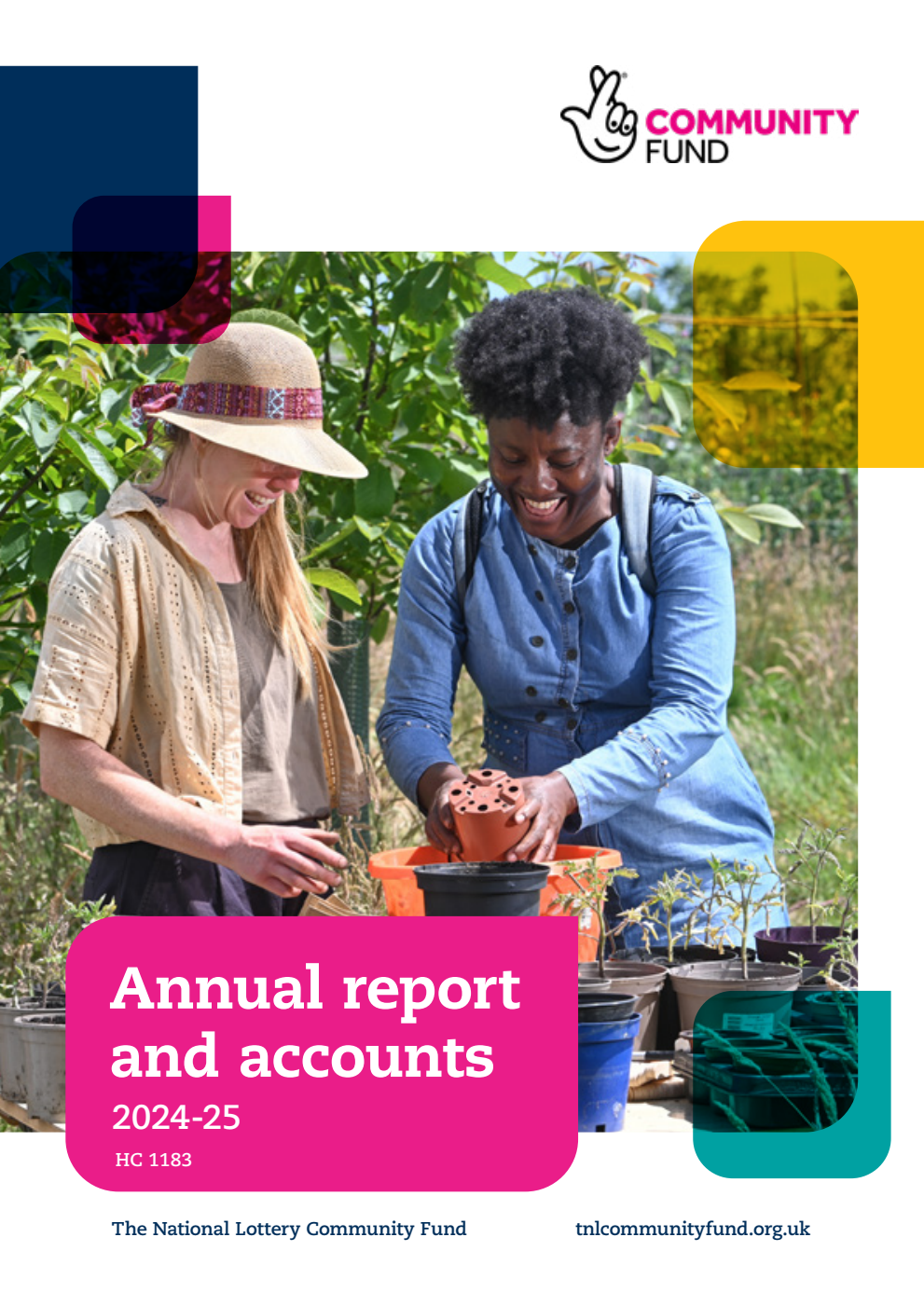 Big Lottery Fund (operating as The National Lottery Community Fund) Annual Report and Accounts 2024-2025 (for the period 1 April 2024 to 31 March 2025)