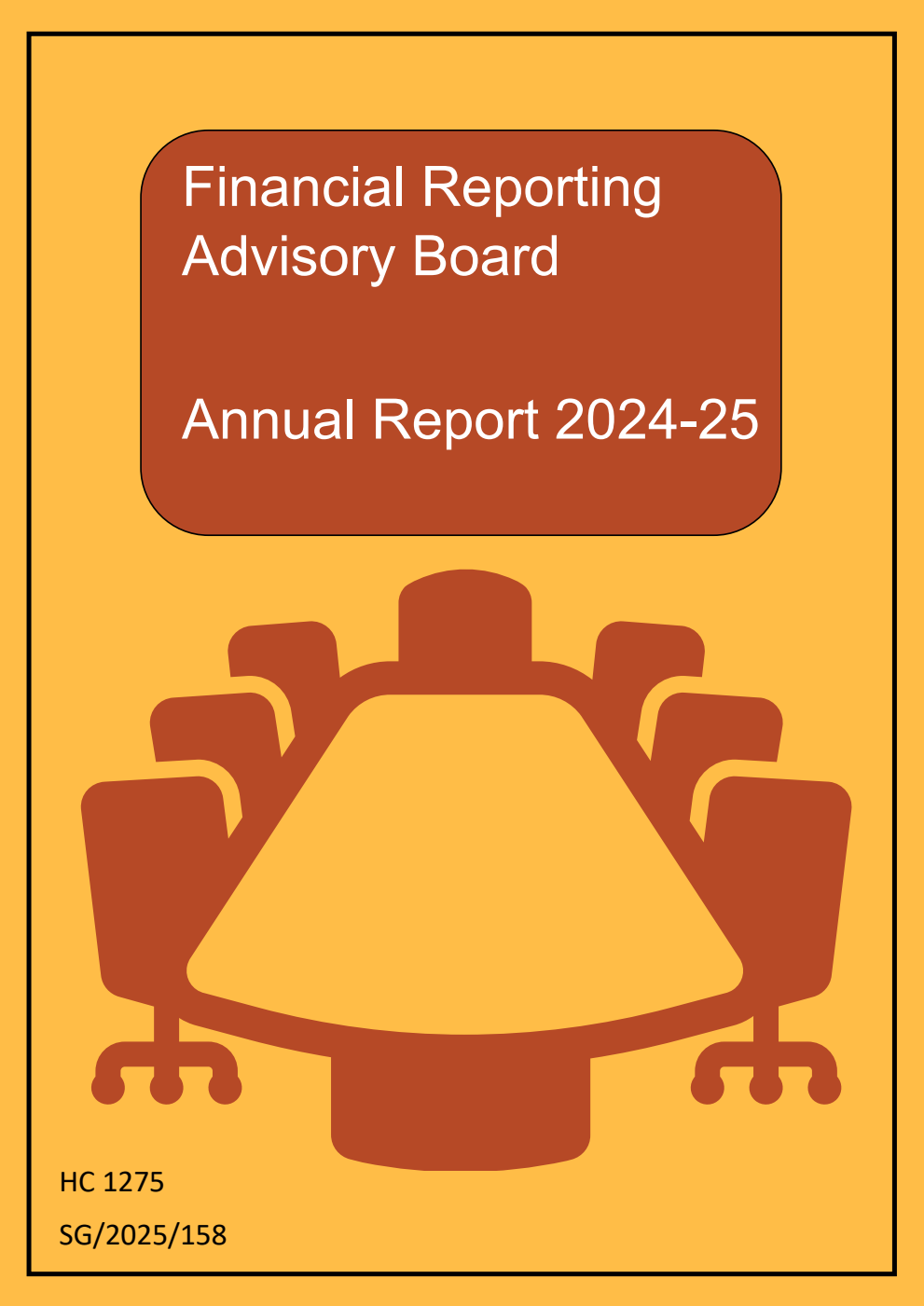 Financial Reporting Advisory Board Annual Report 2024-25