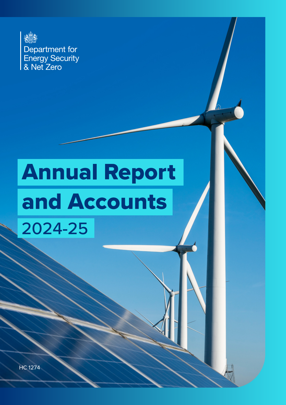 Department for Energy Security and Net Zero Annual Report and Accounts 2024-25