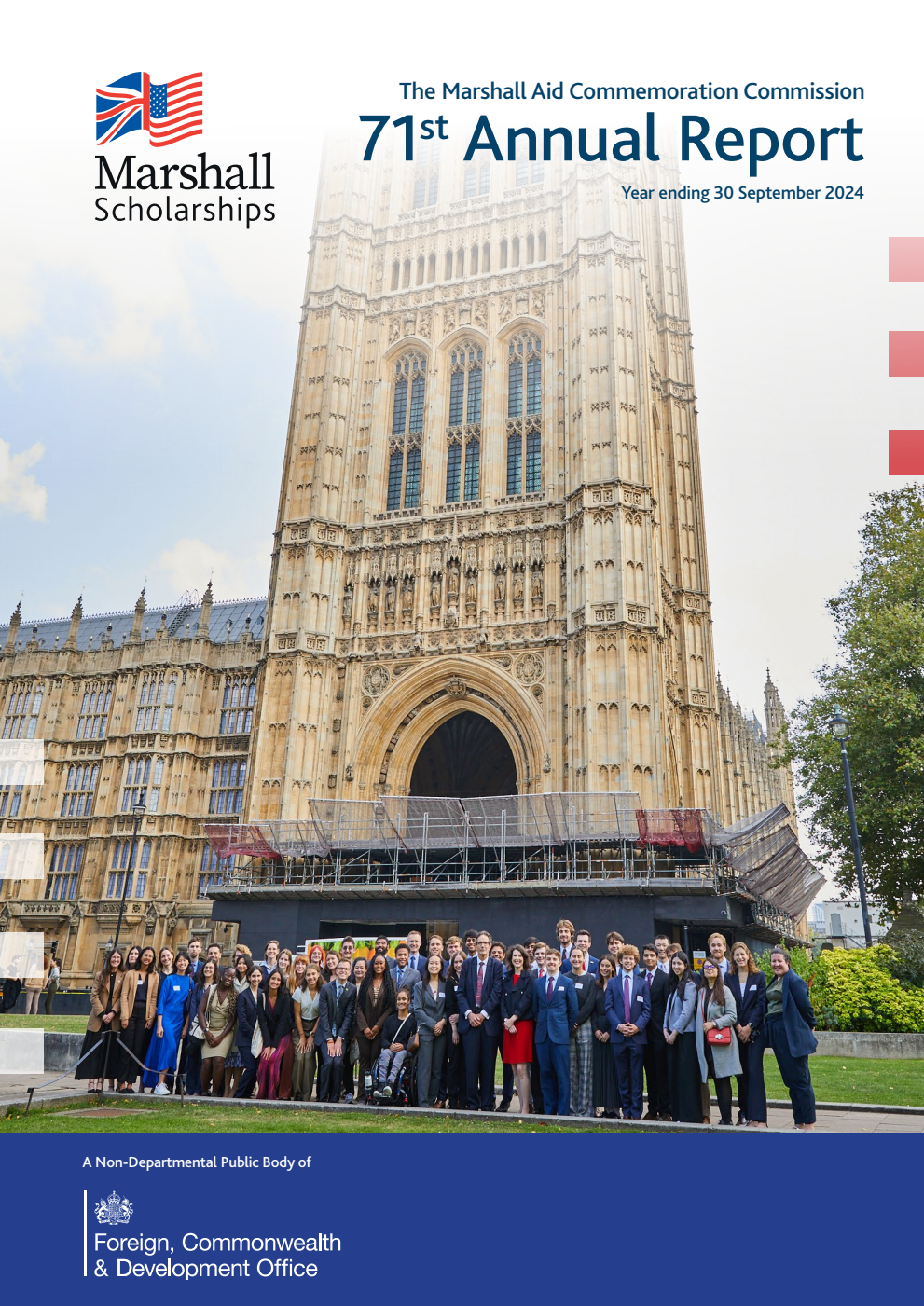 Seventy first Annual Report of the Marshall Aid Commemoration Commission for the year ending 30 September 2024