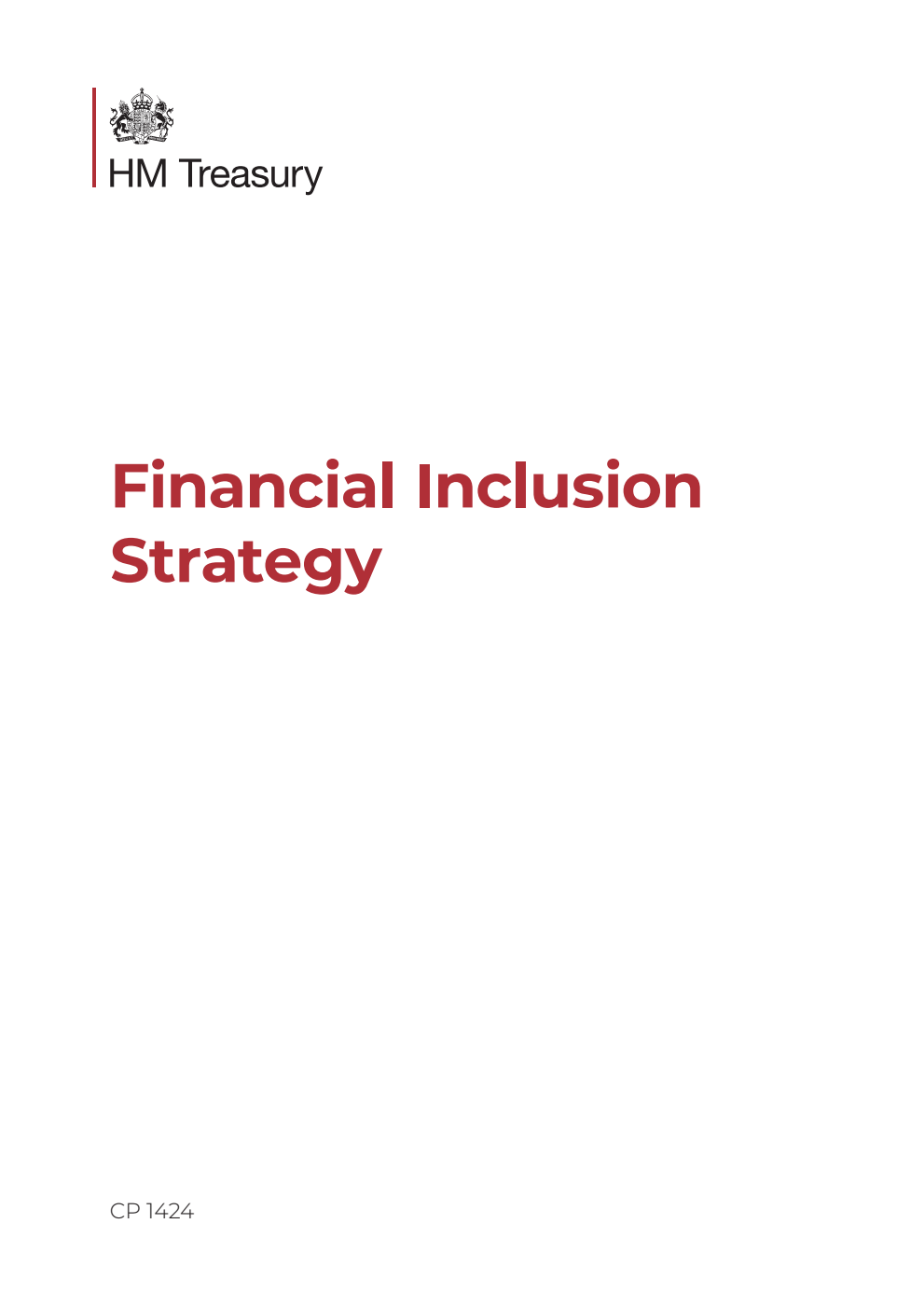 Financial Inclusion Strategy