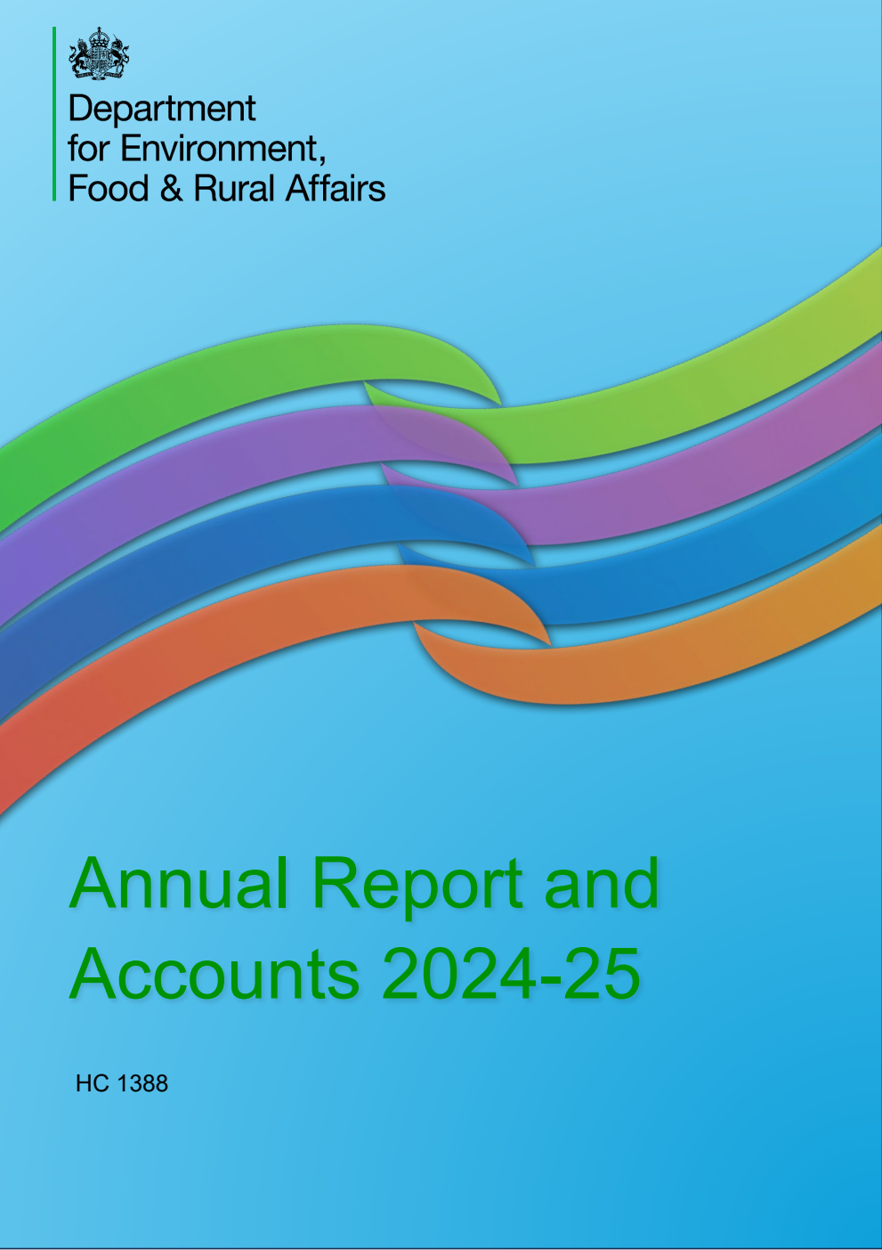 Department for Environment, Food and Rural Affairs Annual Report and Accounts 2024-25 for the year ended 31 March 2025
