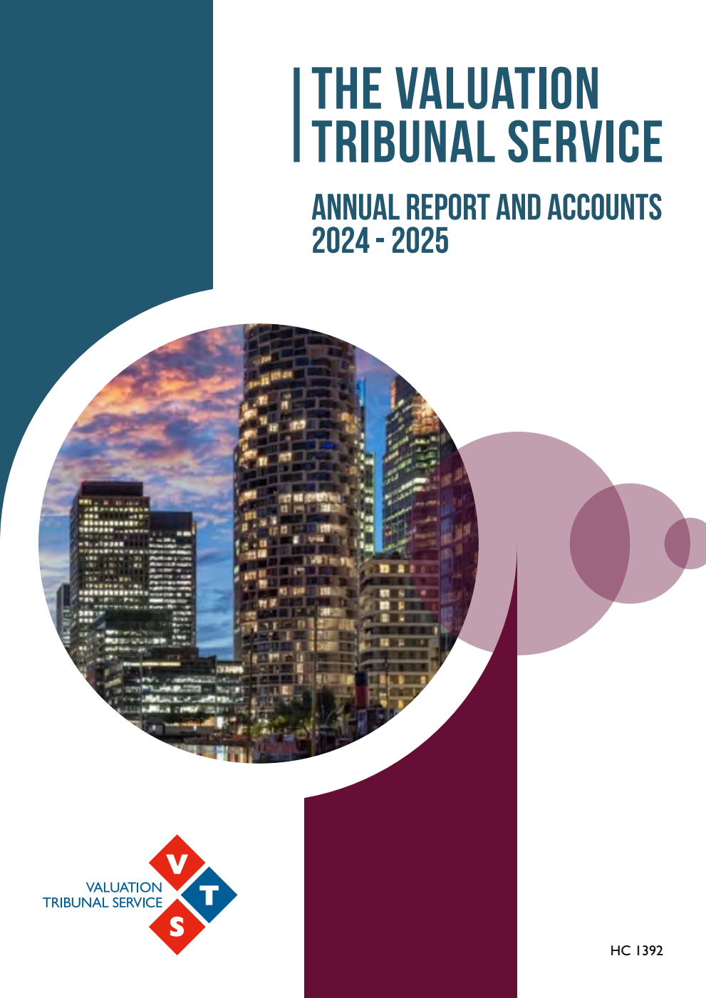 The Valuation Tribunal Service Annual report and accounts 2024-2025 for the period 1 April 2024 to 31 March 2025
