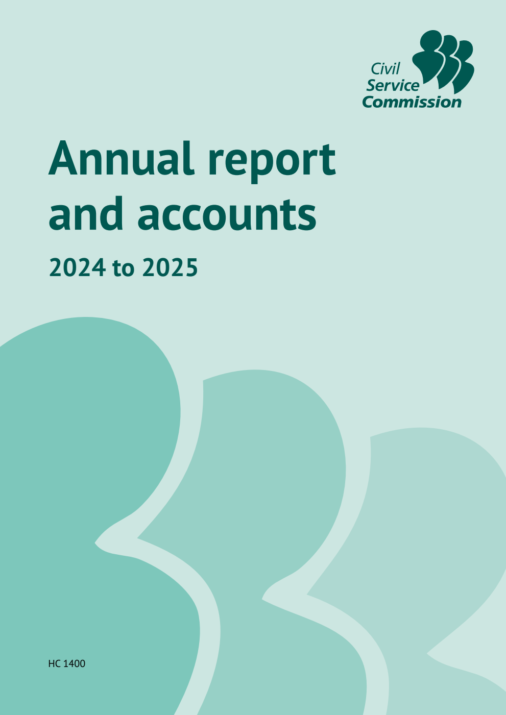Civil Service Commission Annual report and accounts 2024 to 2025