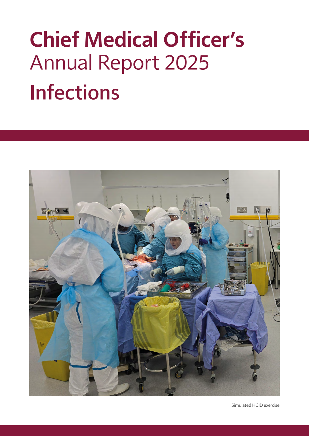 Chief Medical Officer’s Annual Report 2025. Infections