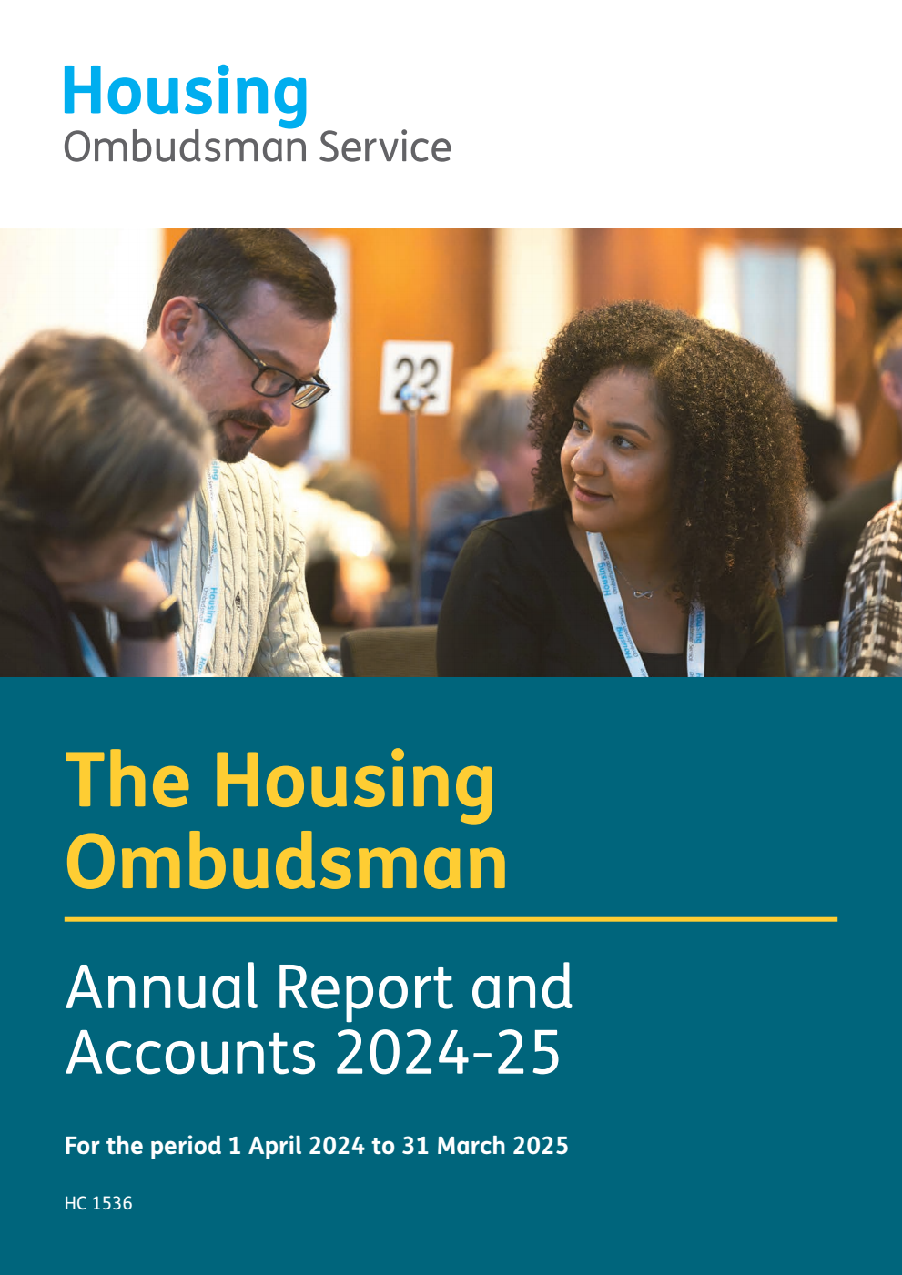 The Housing Ombudsman Annual Report and Accounts 2024-25 for the period 1 April 2024 to 31 March 2025