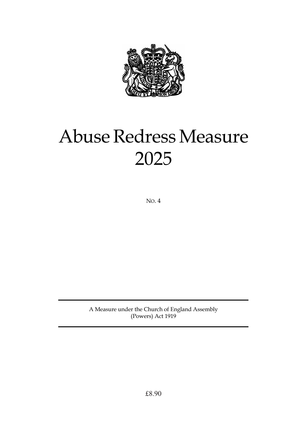 Abuse Redress Measure 2025